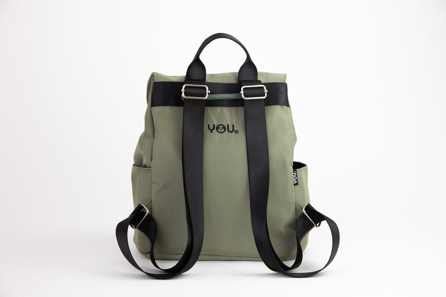 Mochila Mujer Gris Flores Frida Kahlo - Mochilas Chile | The Brands Club cl