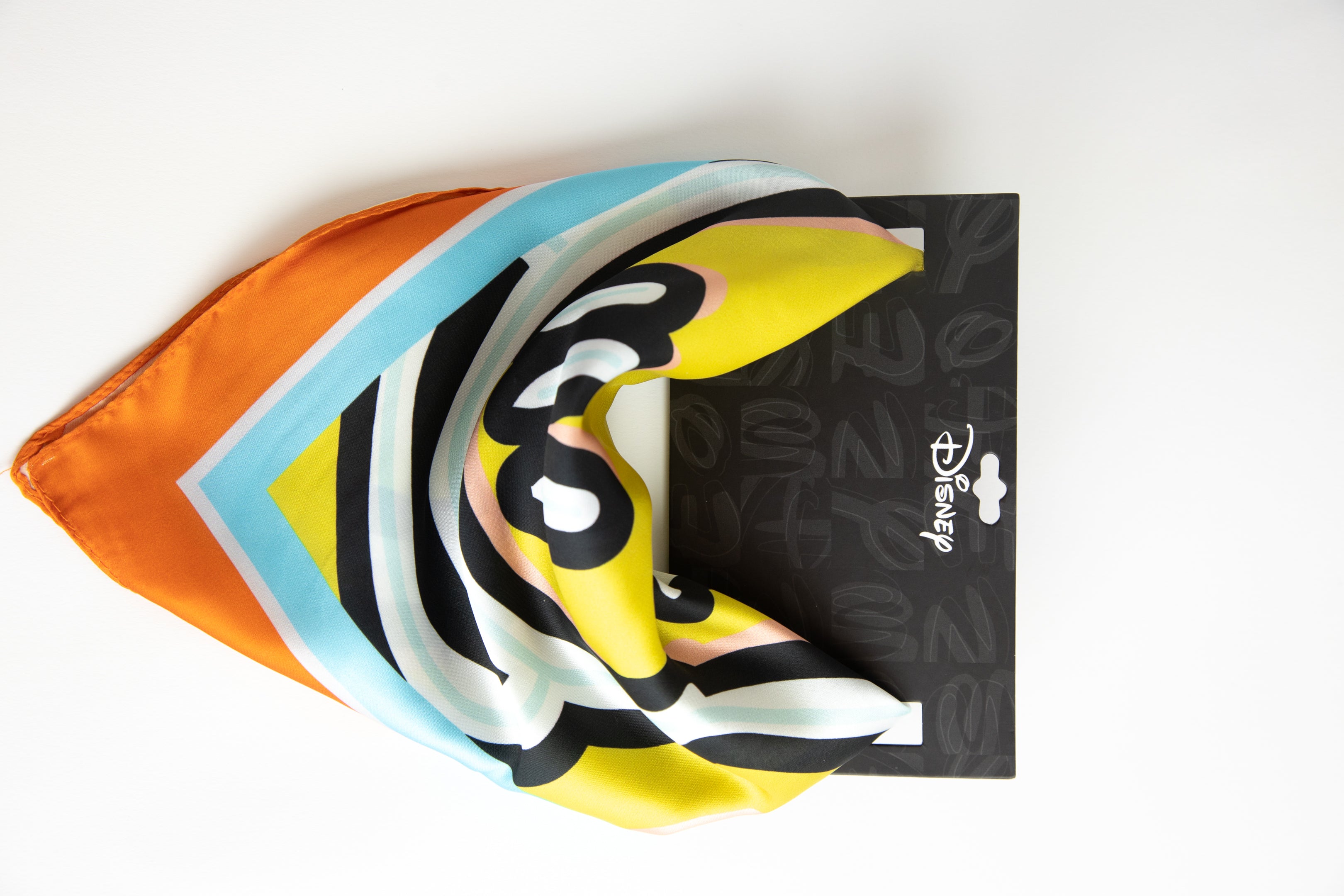 Pañuelo Mujer Mano Mickey Amarillo Disney