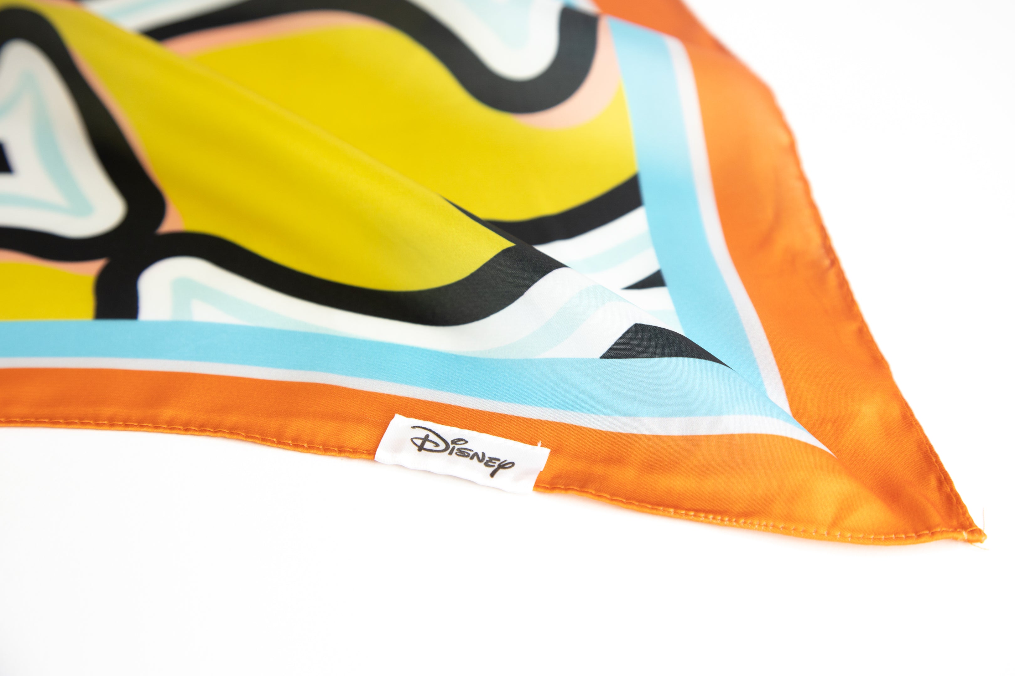 Pañuelo Mujer Mano Mickey Amarillo Disney
