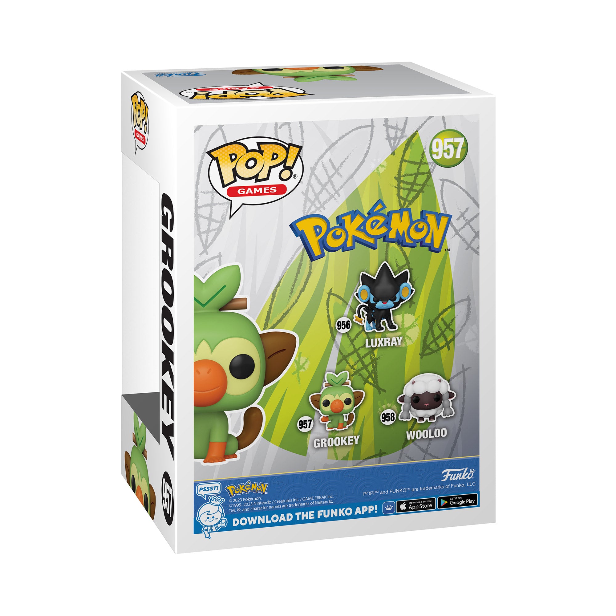 Funko Pop Pokemon Grookey - 957