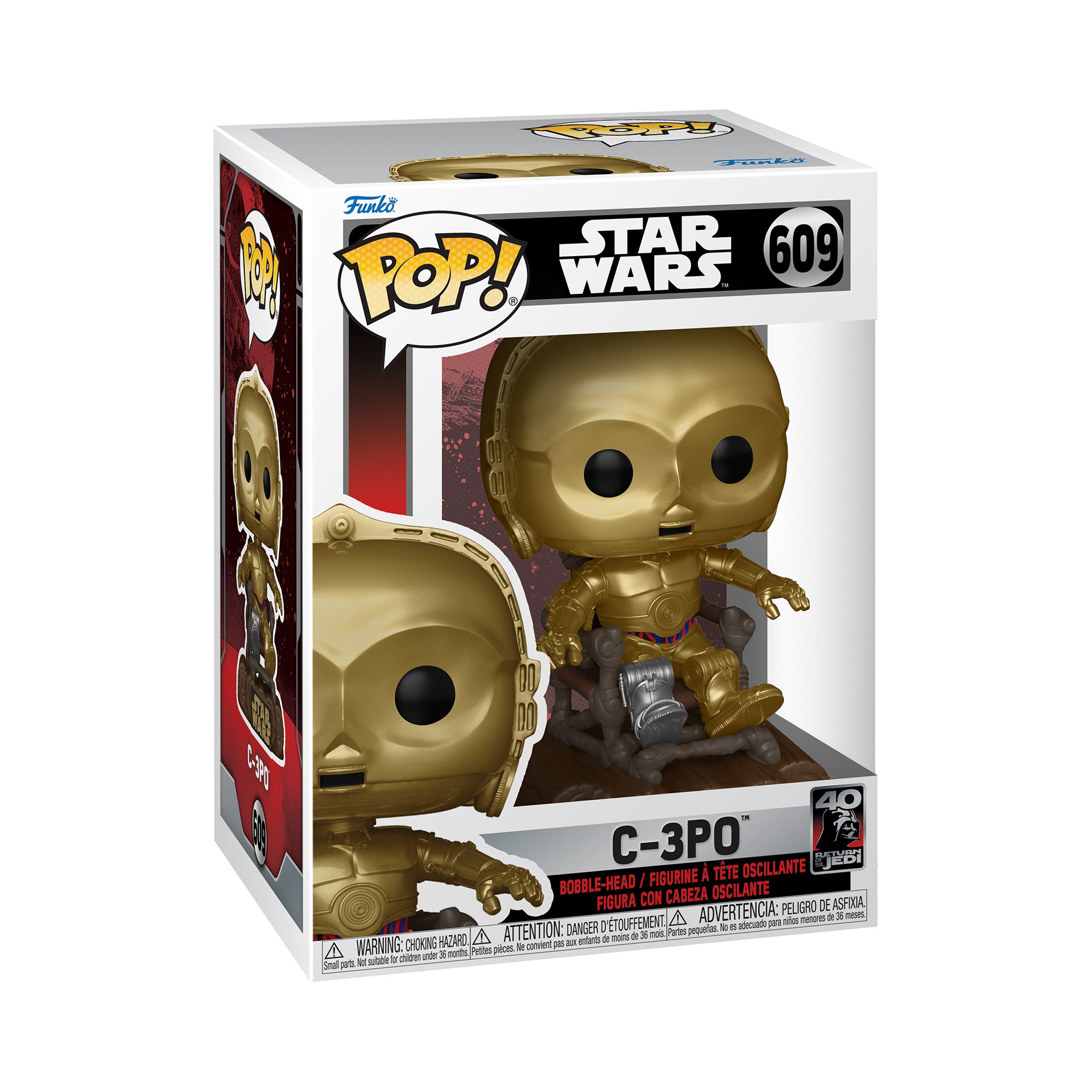 Funko Pop Star Wars C-3P0 en Silla - 609