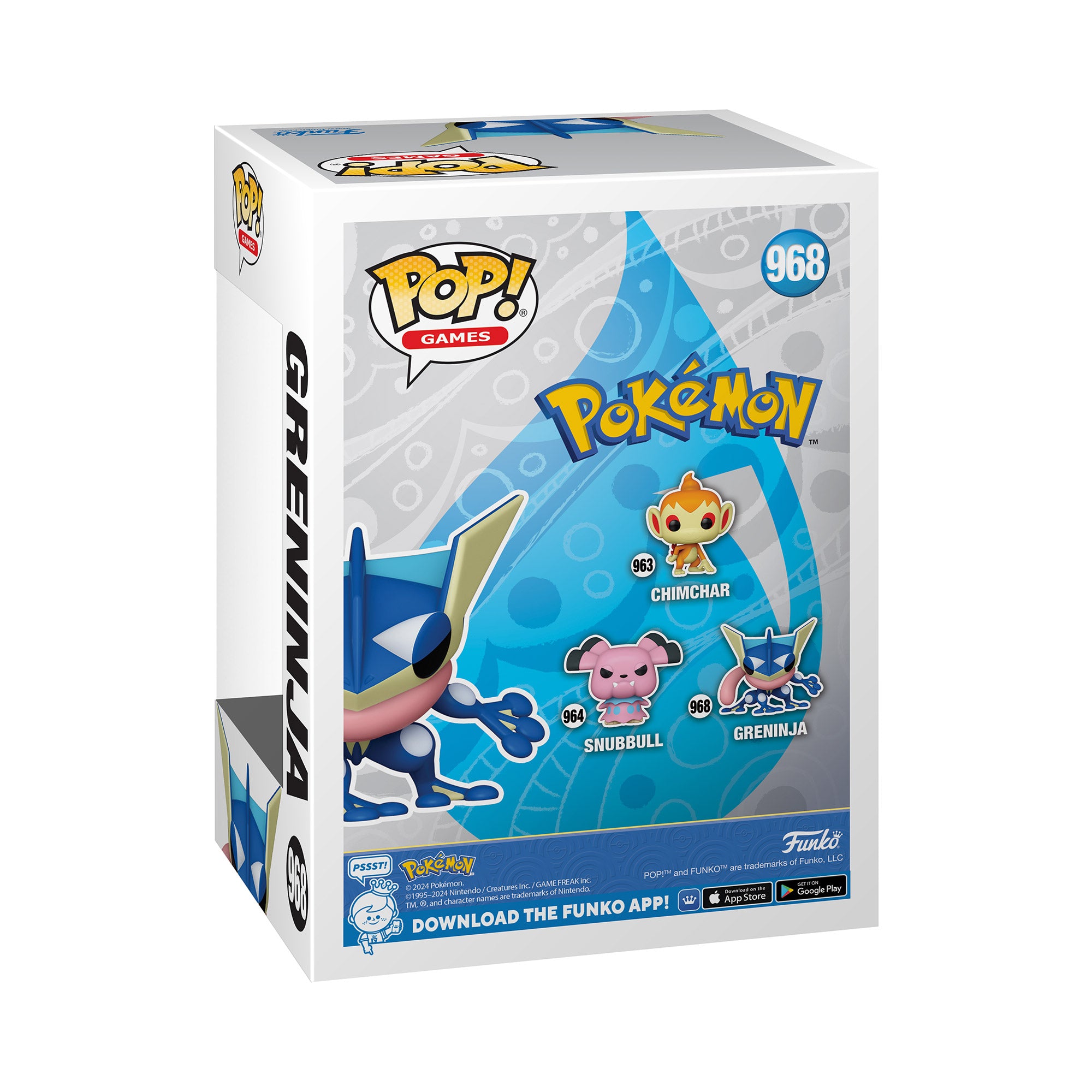 Funko Pop Greninja Pokemon - 968