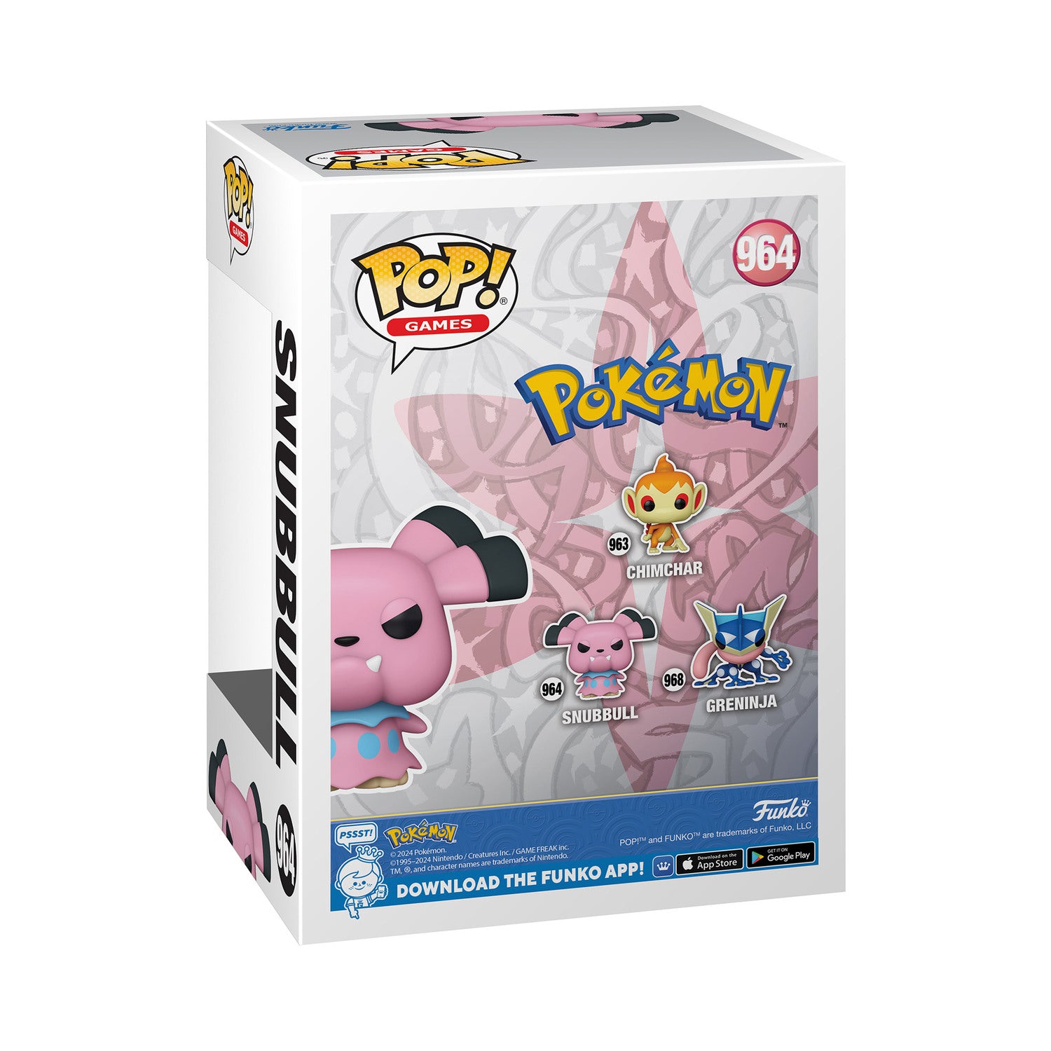 Funko Pop Snubbull Pokemon - 964