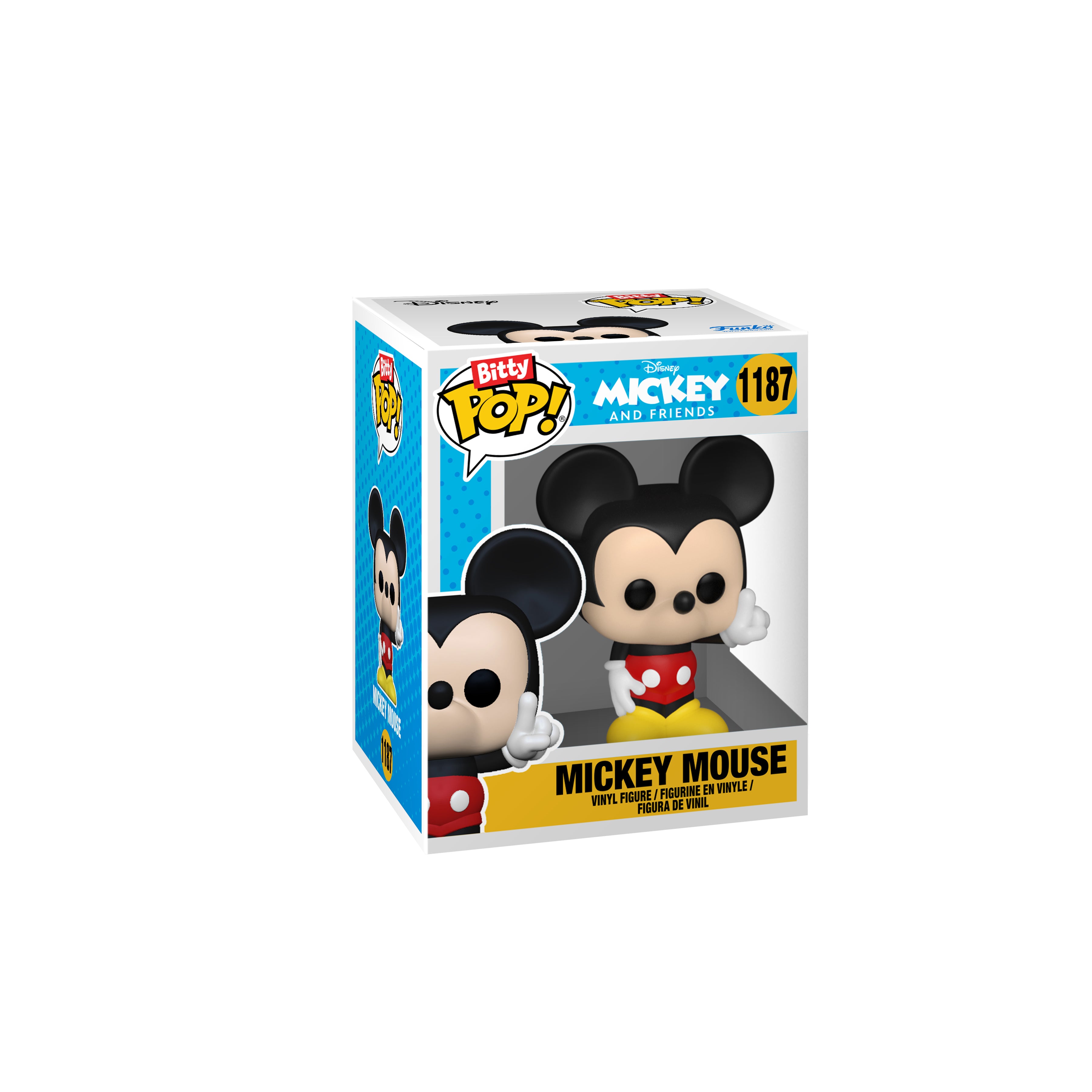 Funko Bitty Pop: Disney Mickey 4 unidades