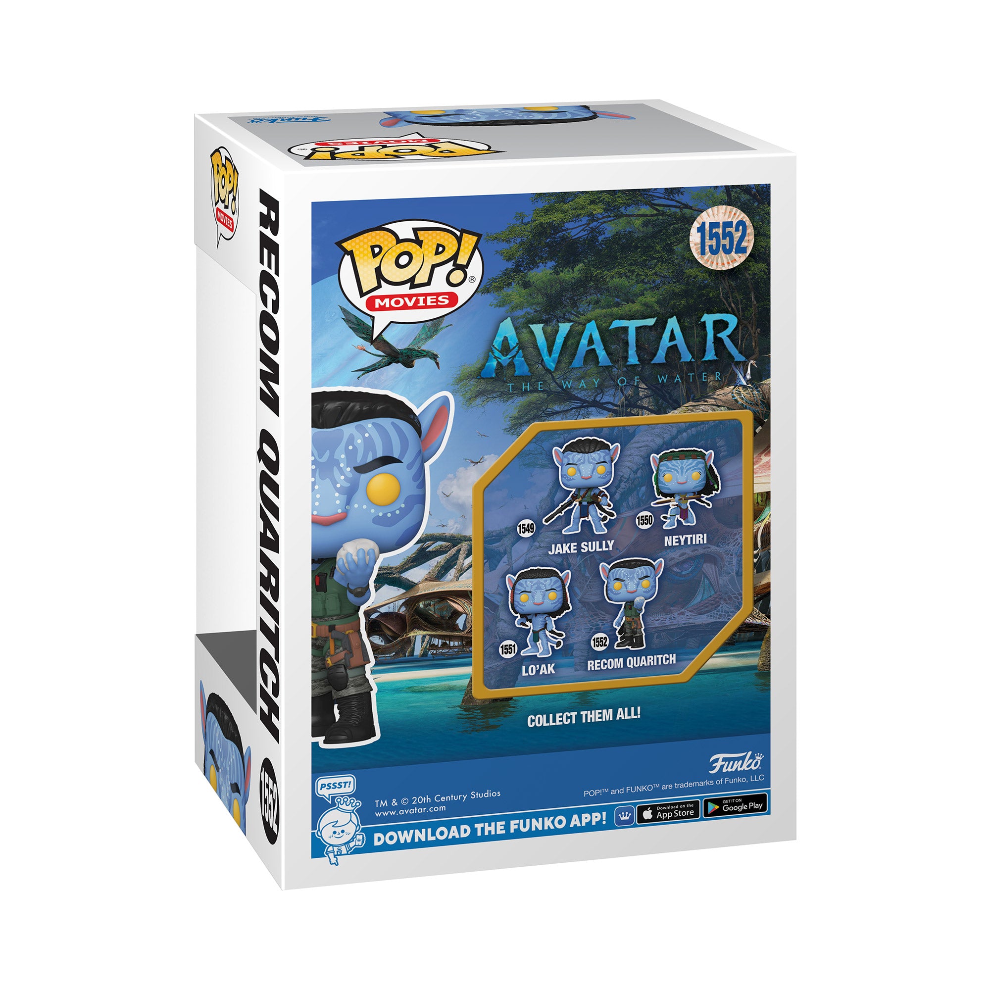 Funko Pop Avatar Recom Quaritch - 1552