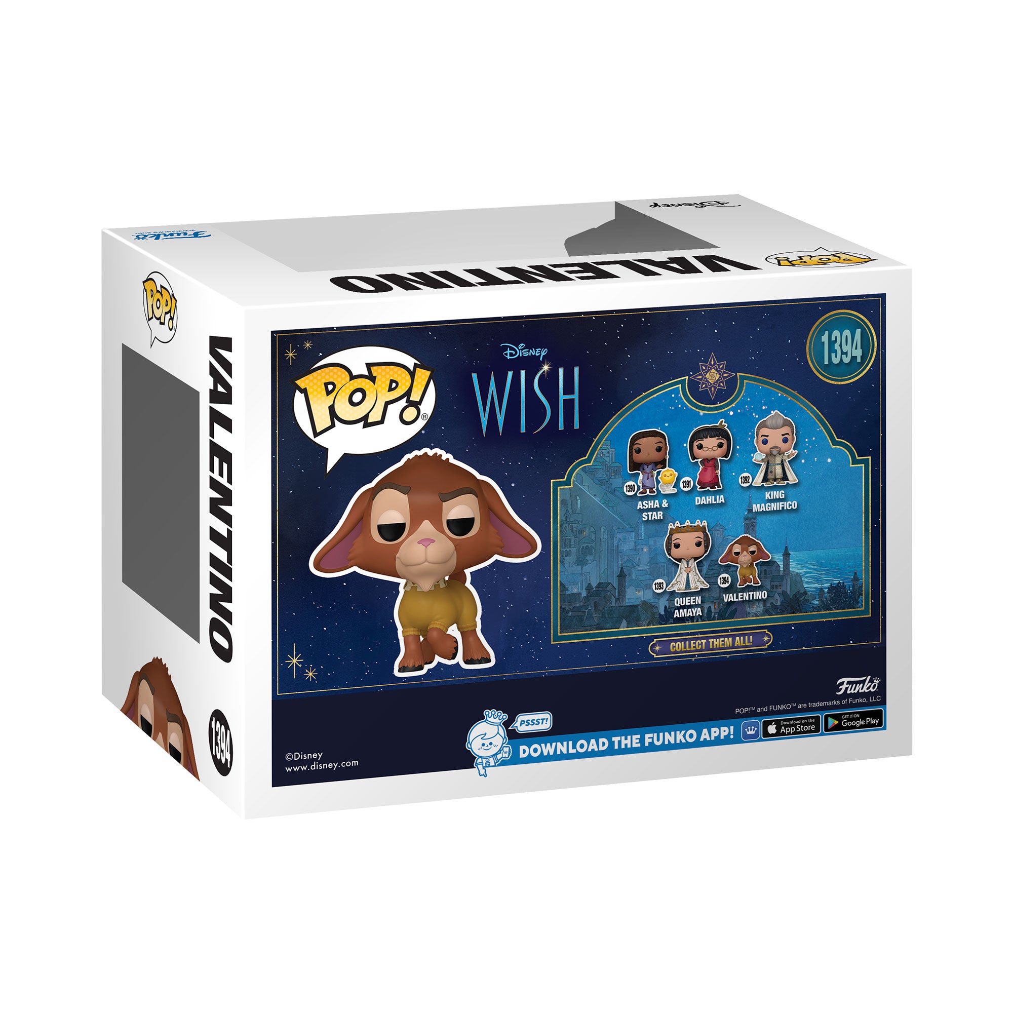 Funko Pop Wish Valentino Disney - 1394