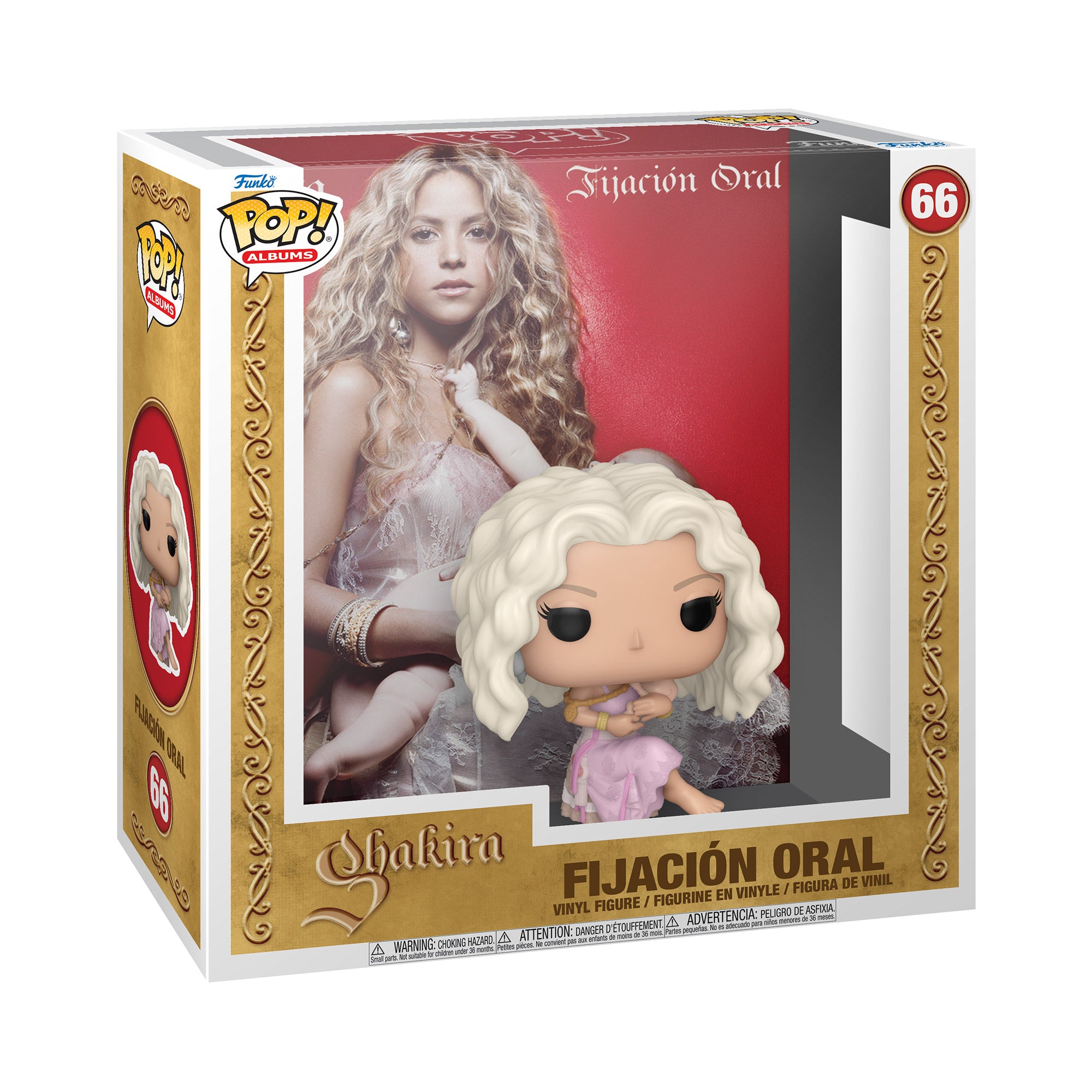 Funko Pop Fijacion Oral Shakira - 66