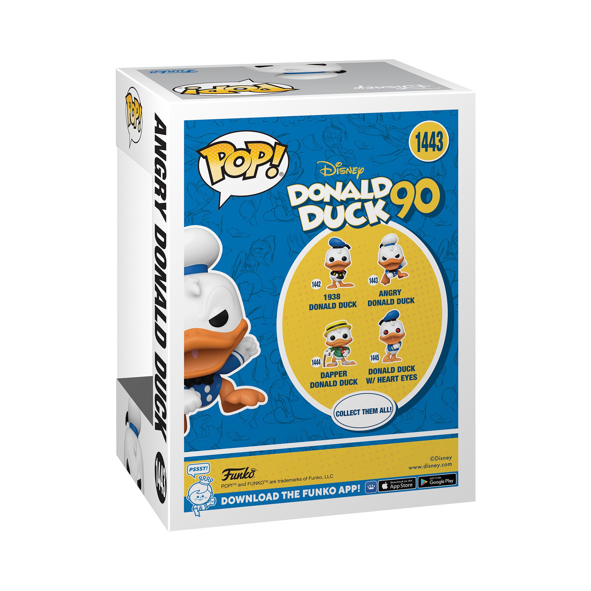 Funko Pop Angry Donald Duck Disney - 1443