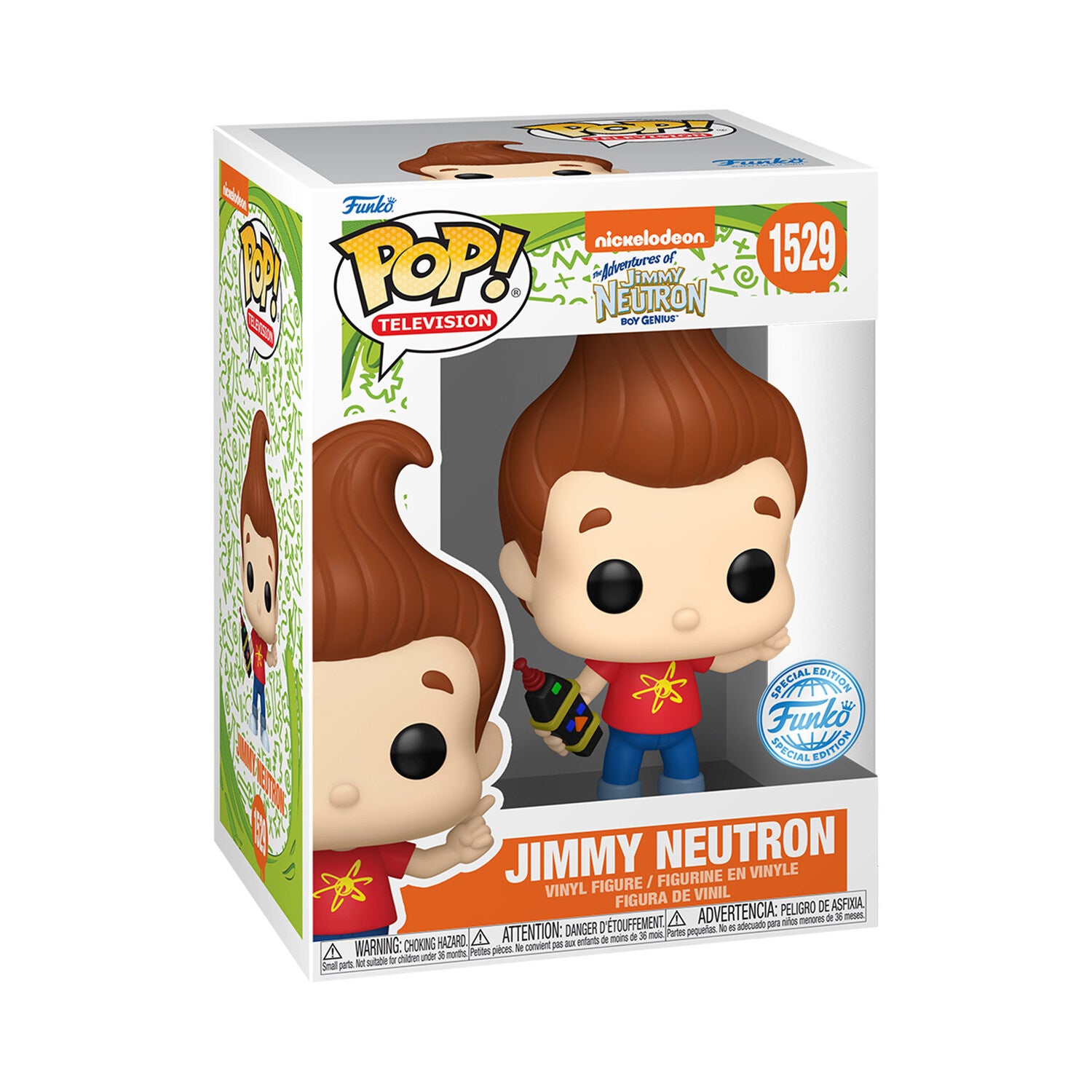 Funko Pop Jimmy Neutron Nickelodeon - 1529