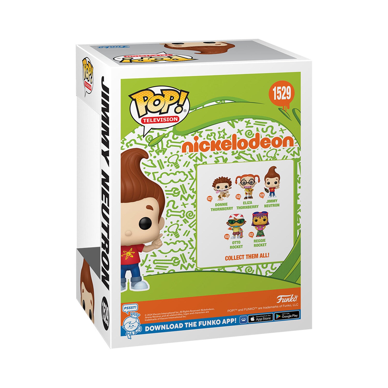 Funko Pop Jimmy Neutron Nickelodeon - 1529