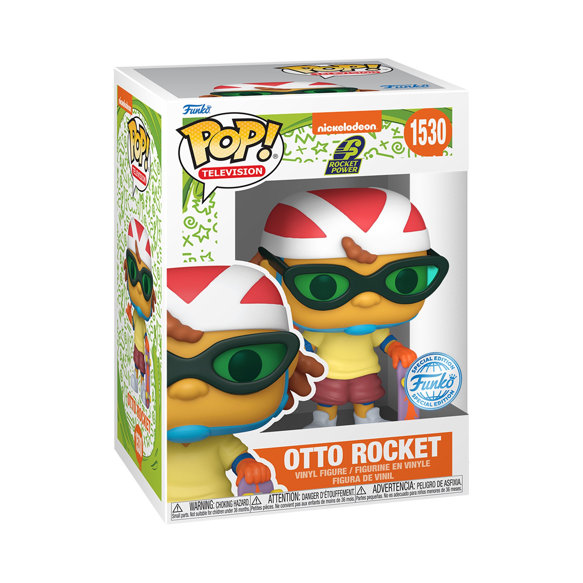 Funko Pop Otto Rocket Nickelodeon - 1530