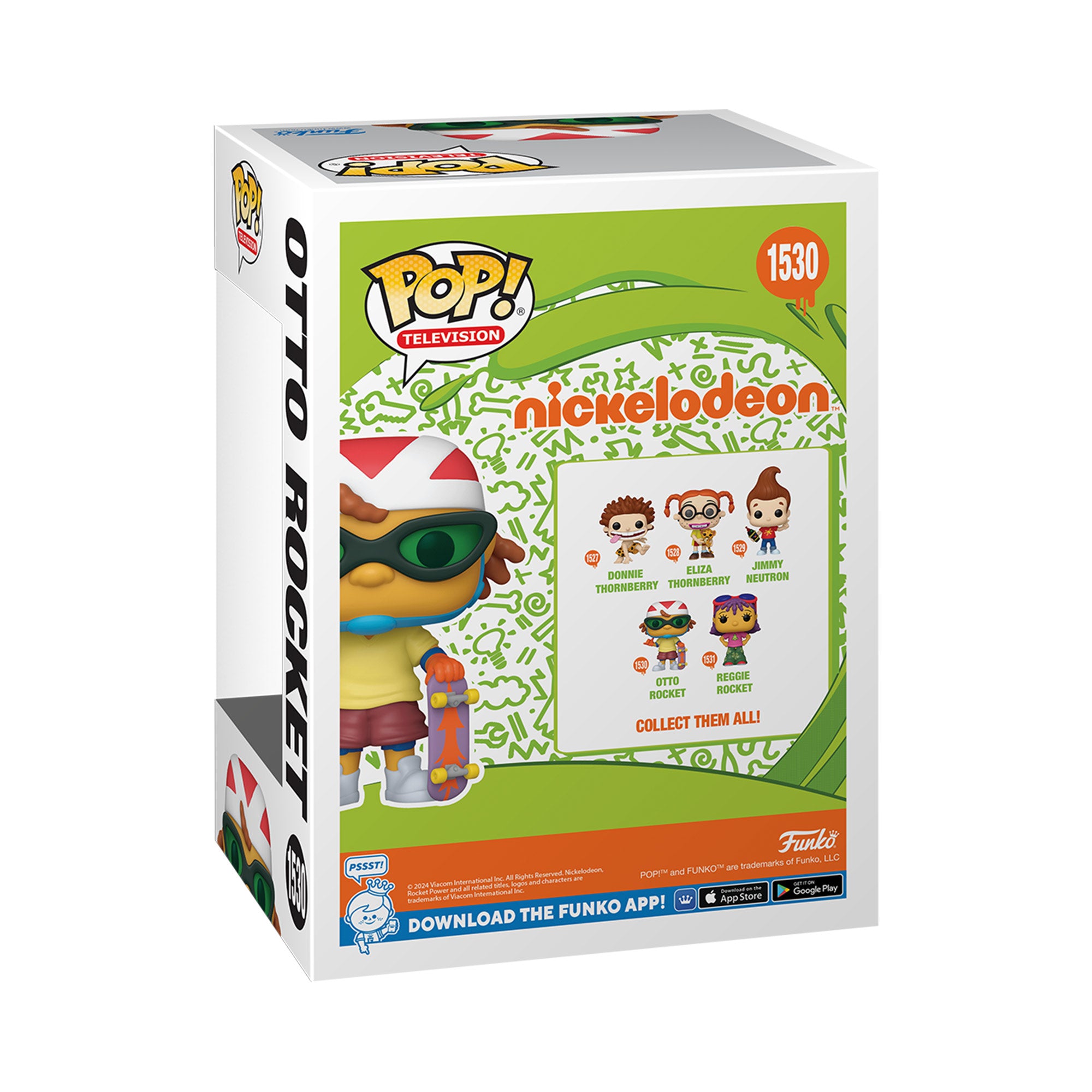 Funko Pop Otto Rocket Nickelodeon - 1530