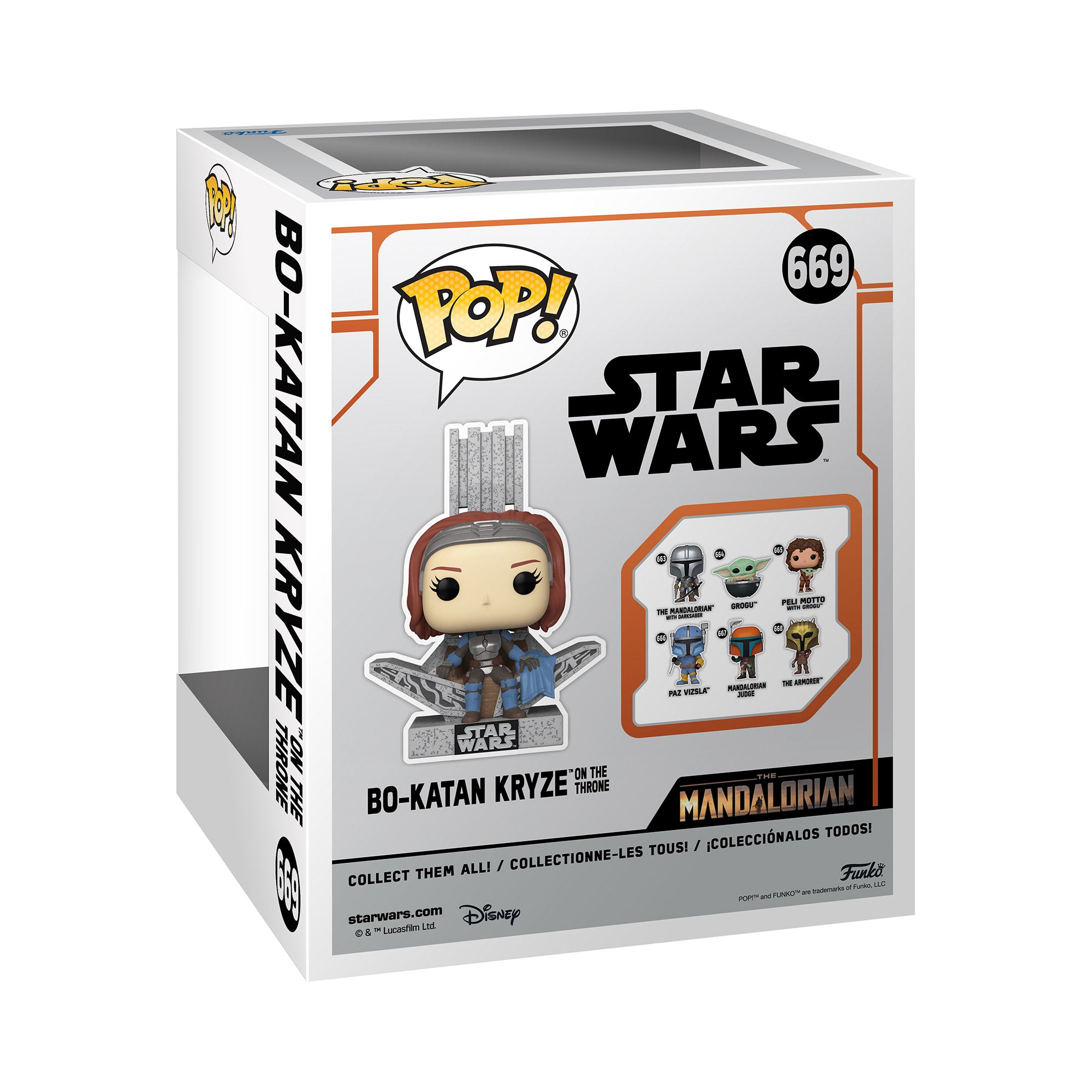 Funko Pop Bo-Katan With Throne Mnd S9 - 669