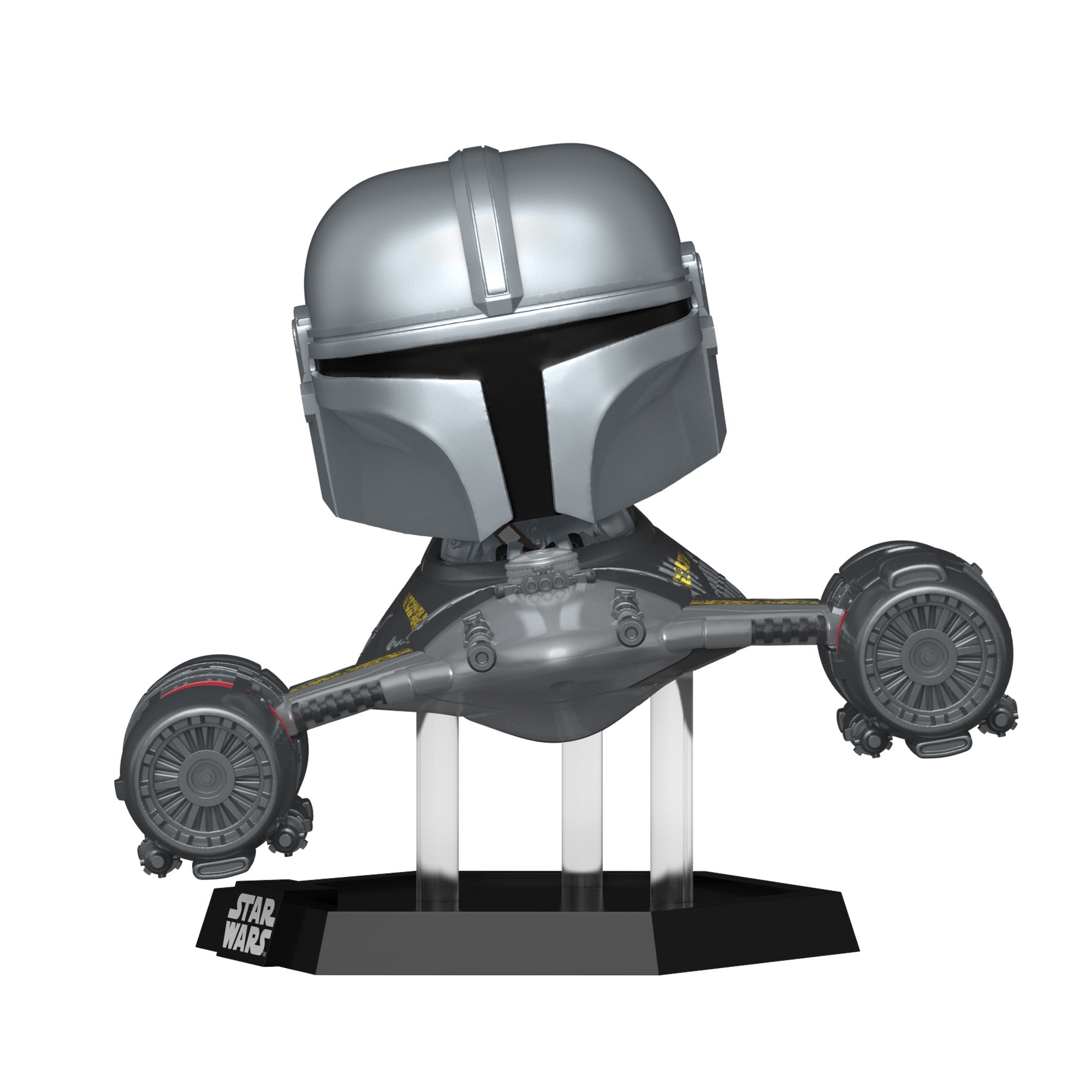 Funko Pop The Mandalorian & N-1 Starfighter Mnd S9 - 670