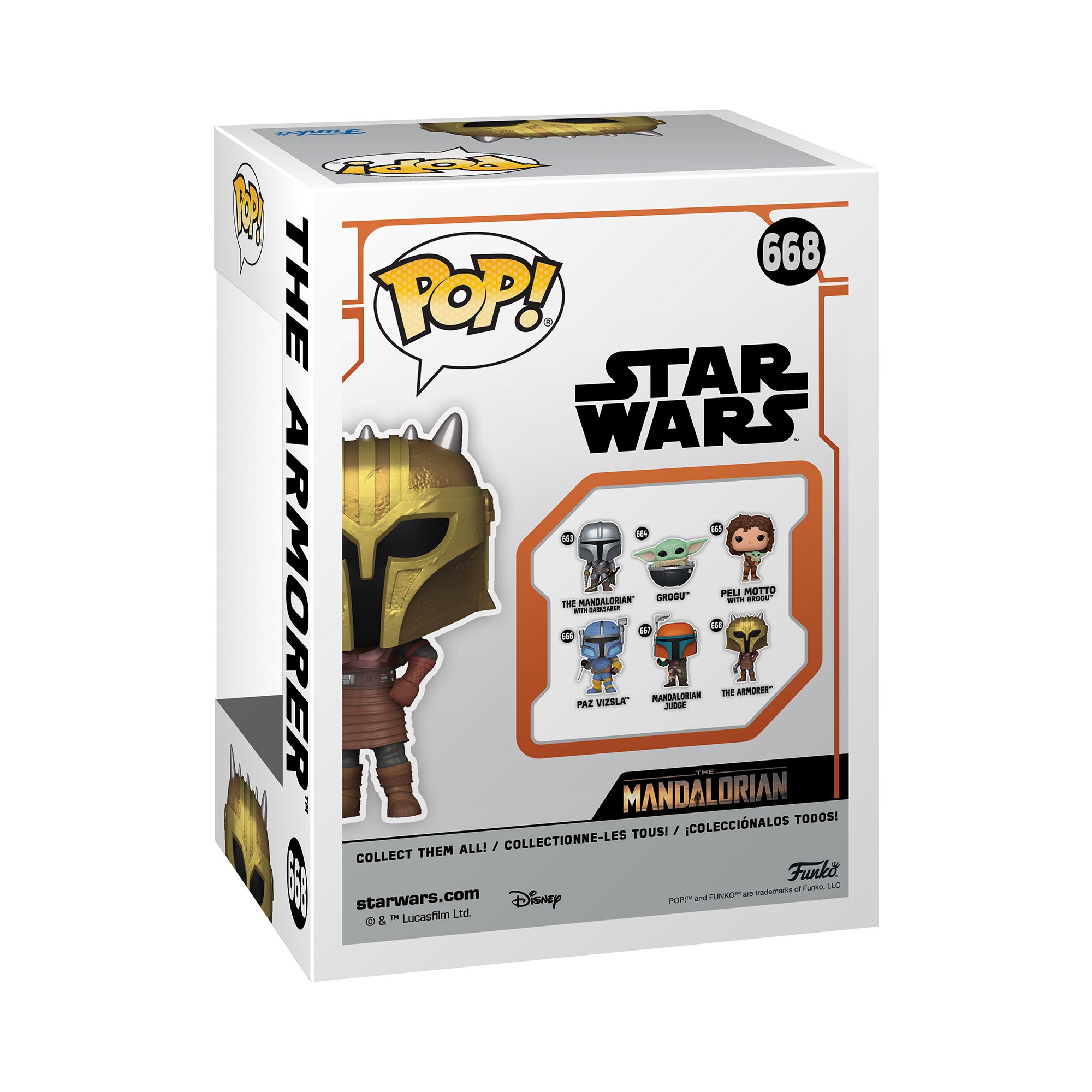 Funko Pop The Armorer Mnd S9 - 668