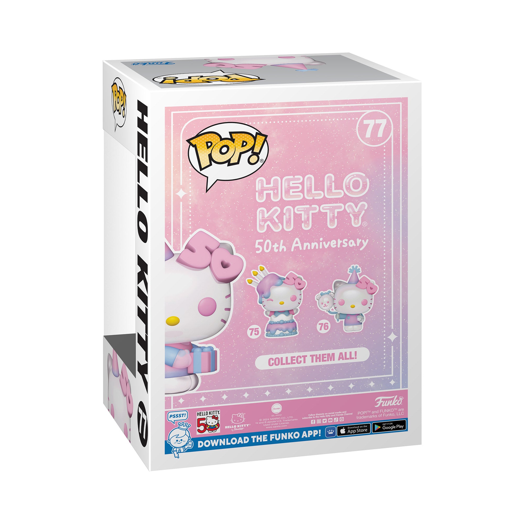 Funko Pop Hello Kitty 50th Con Regalos - 77