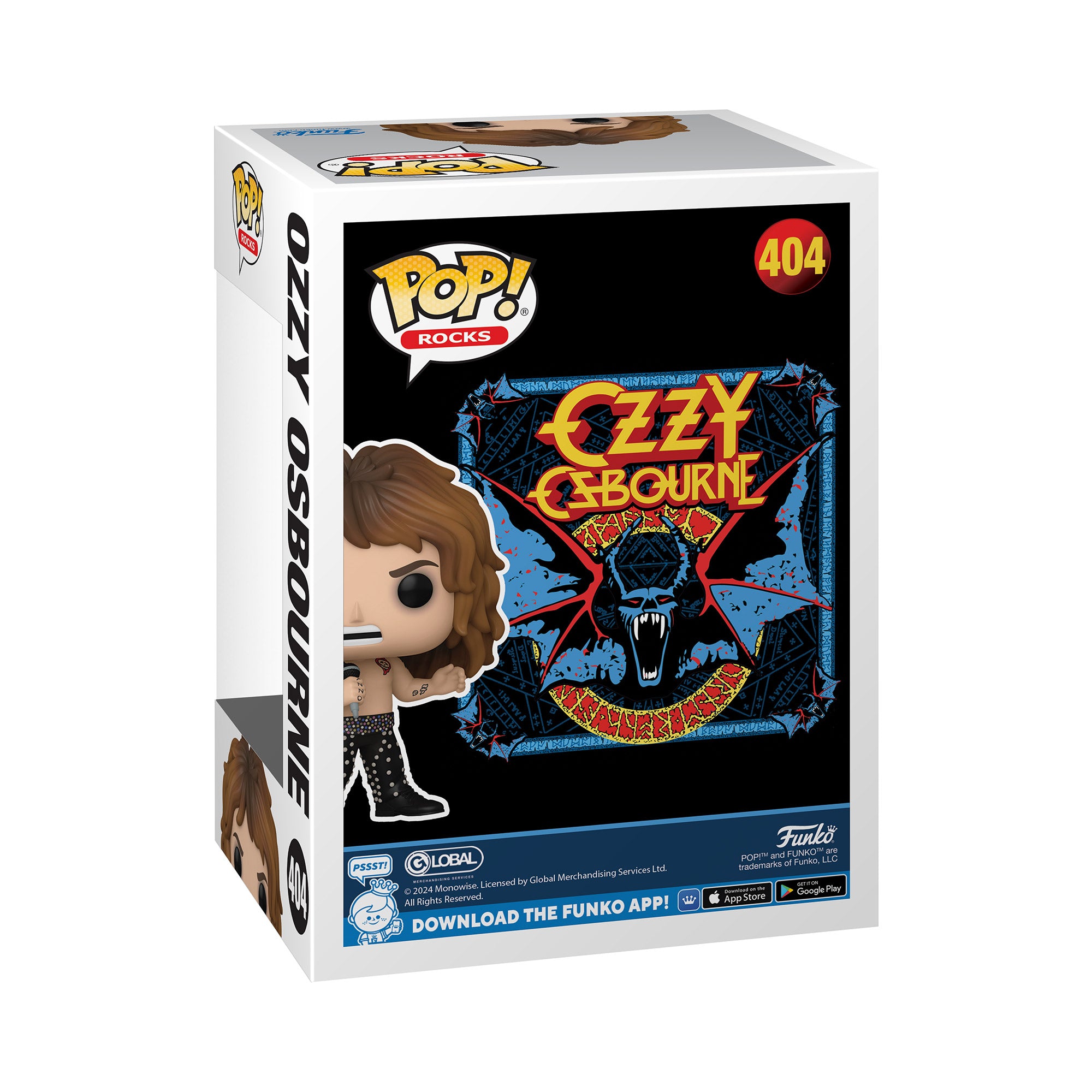 Funko Pop Rocks: Ozzy Osbourne 1989 - 404