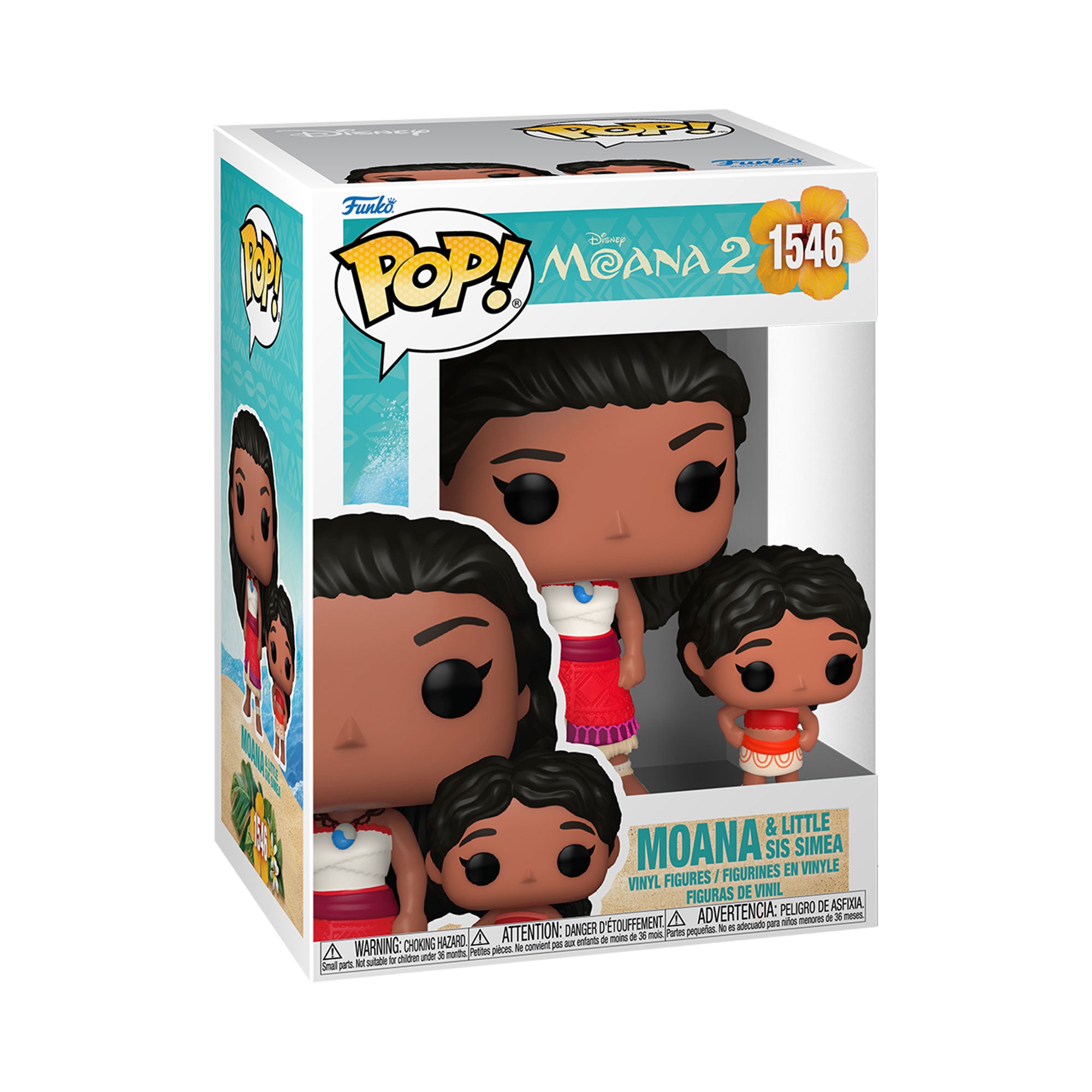 Funko Pop Moana & Simea Disney - 1546