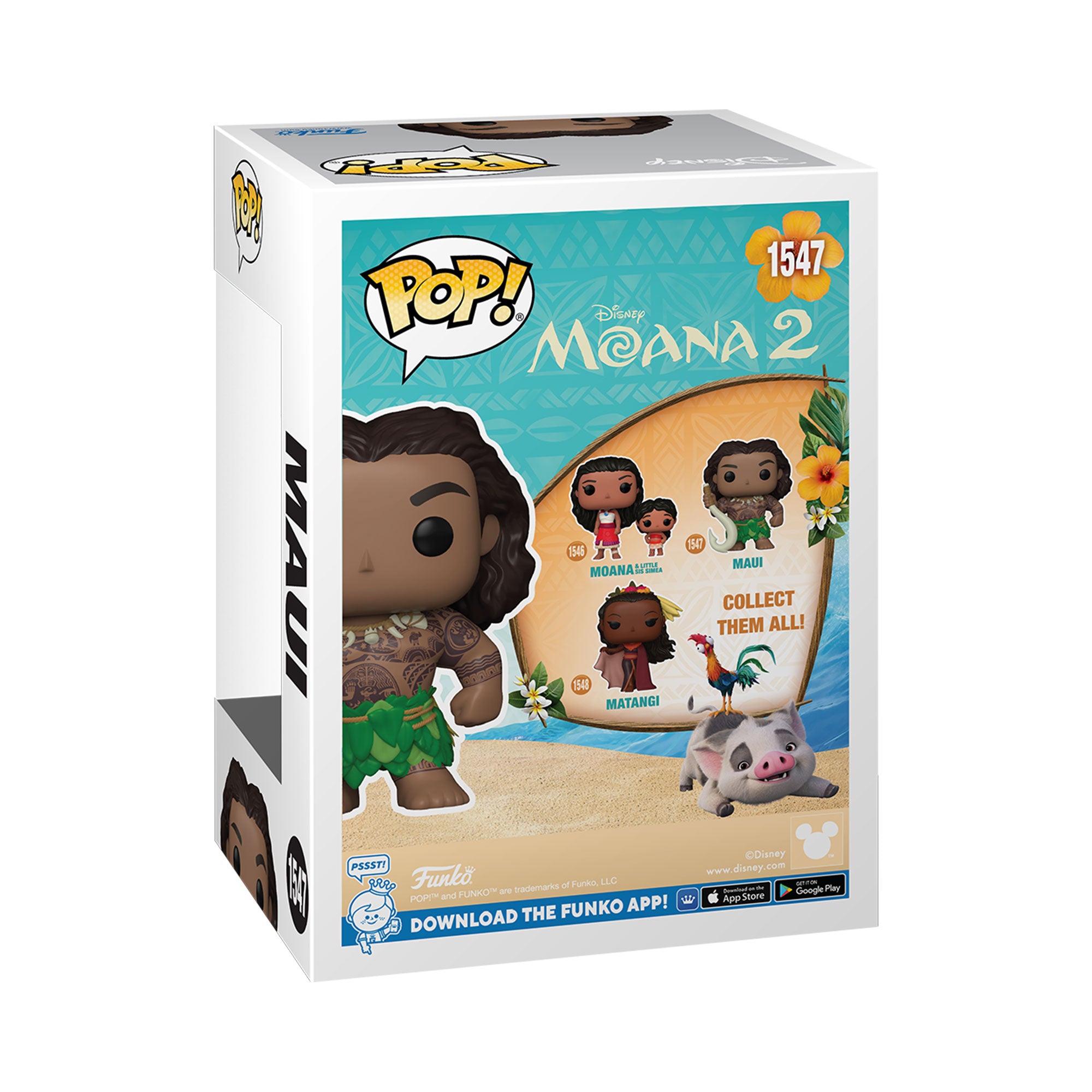 Funko Pop Maui Disney - 1547