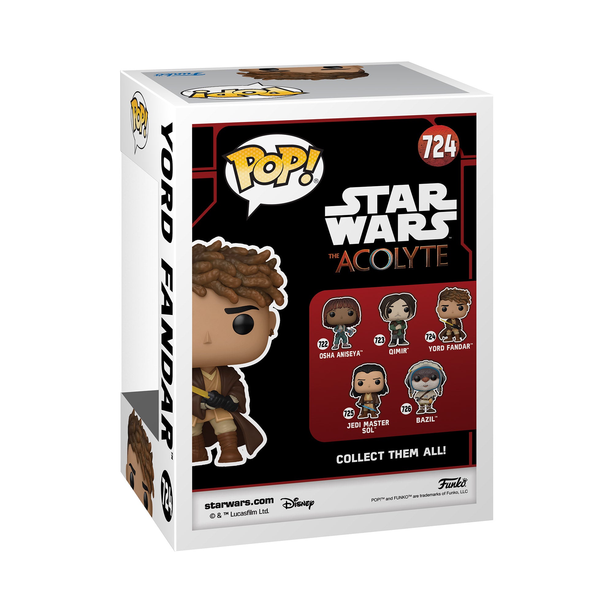 Funko Pop Acolyte POP 3 Star Wars  - 724