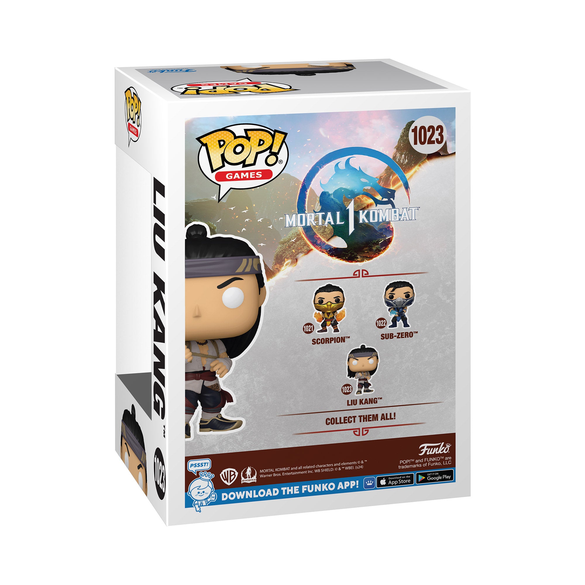 Funko Pop Liu Kang Mortal Kombat -1023