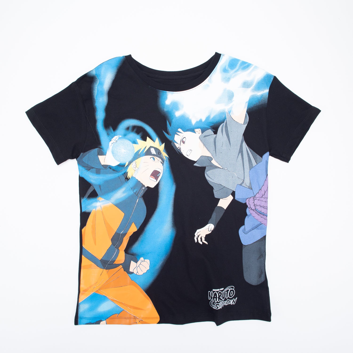 Polera Mujer Versus Negro Naruto