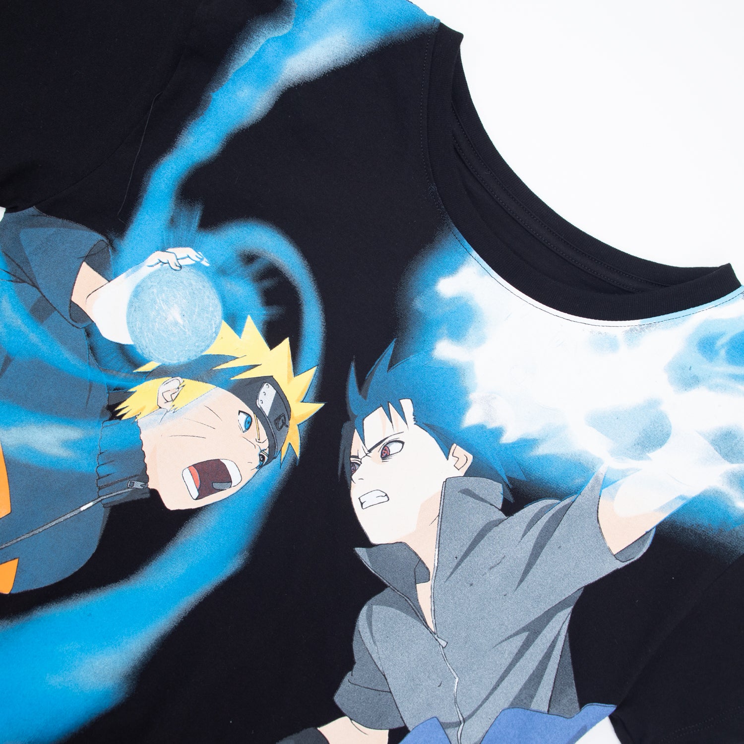 Polera Mujer Versus Negro Naruto