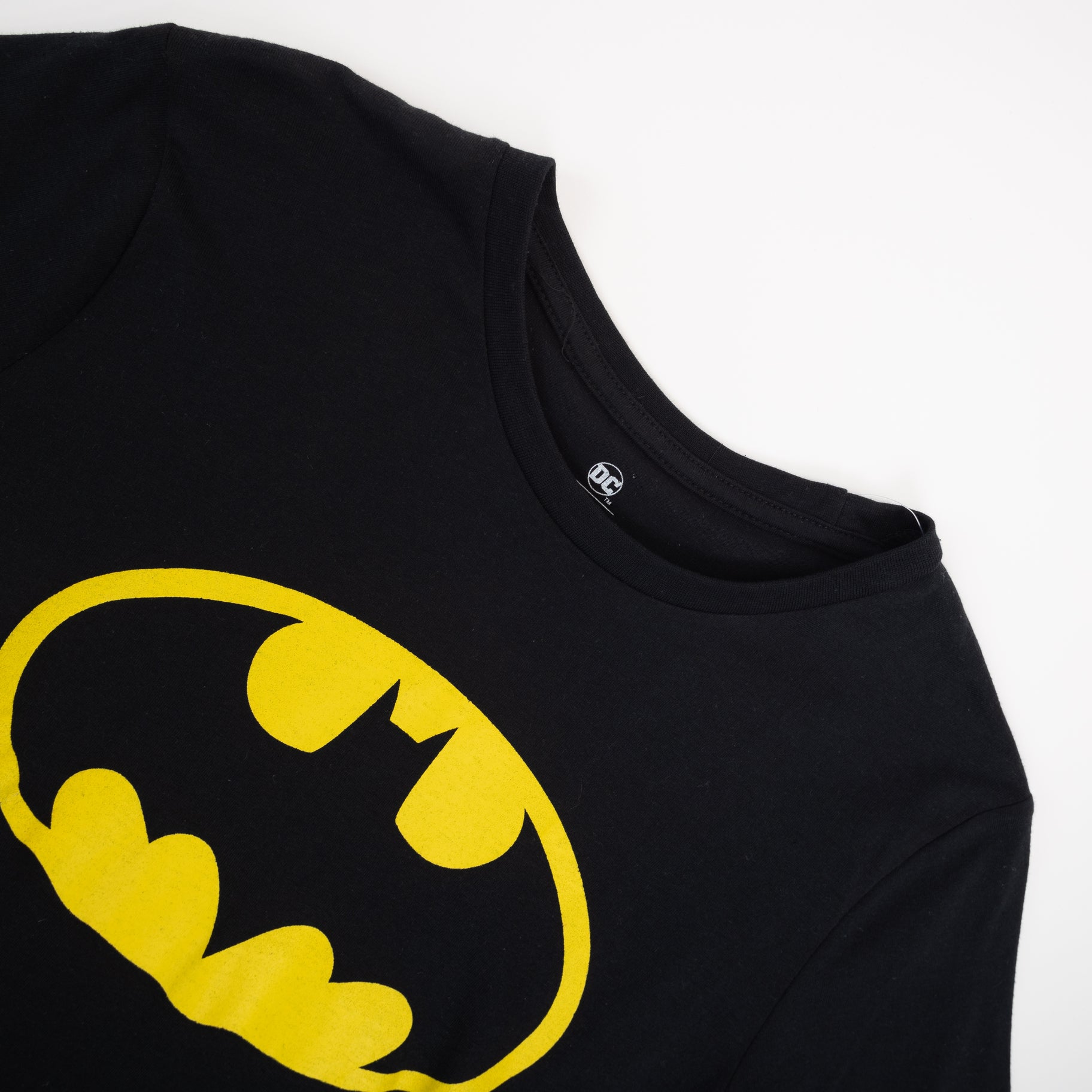 Polera Hombre Batman Logo 2000 Negro DC Comics