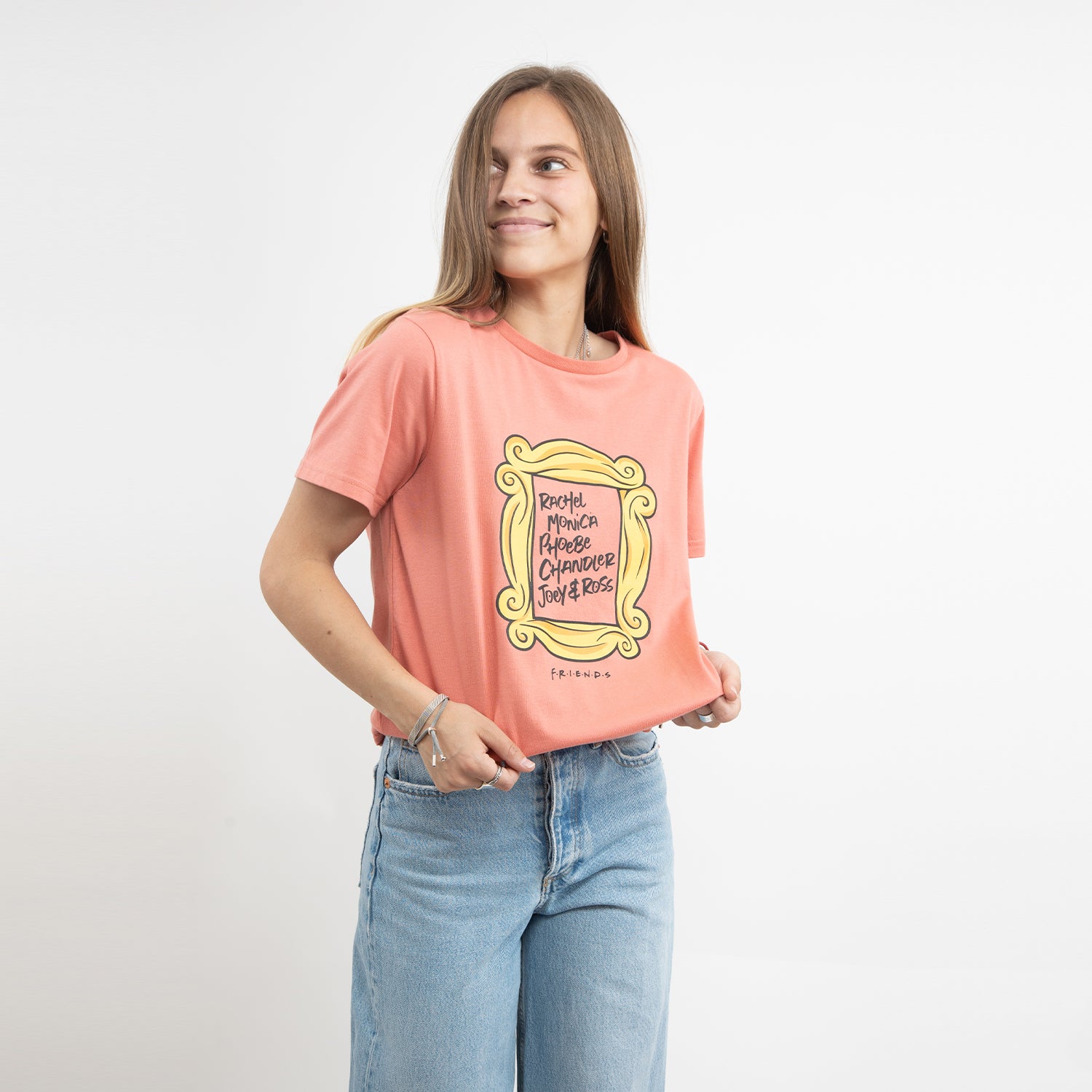 Polera Mujer Marco Rosado Friends