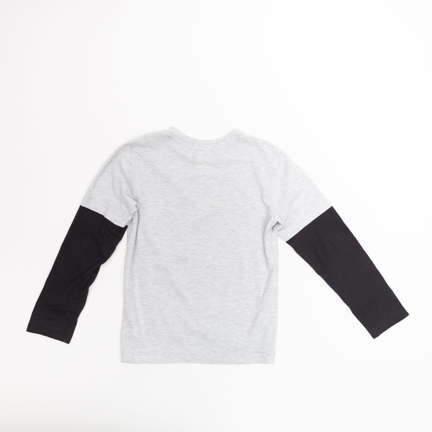 Polera Manga Larga Niño Hulk Smash Gris Marvel