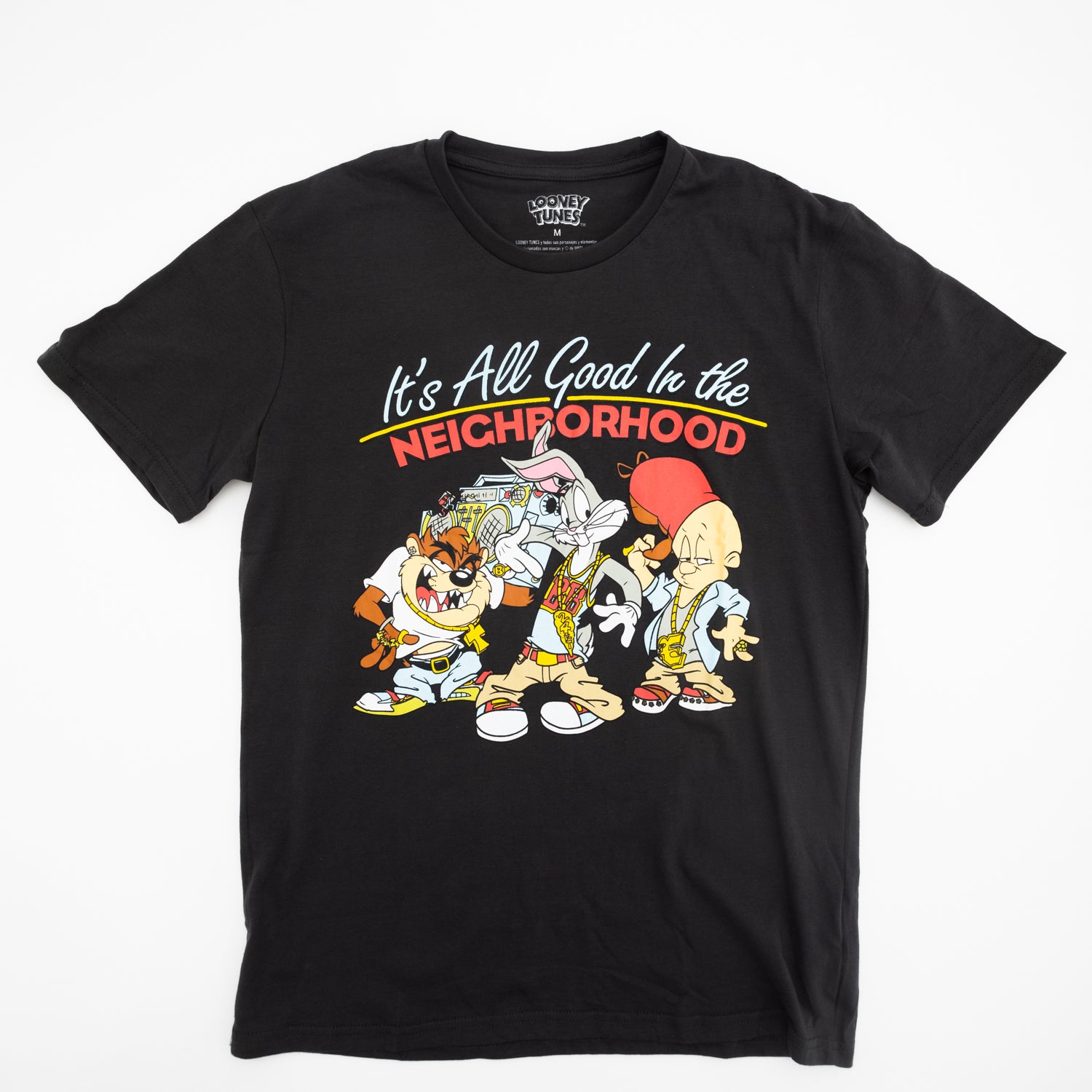Polera Hombre Streetwear Gris Looney Tunes1