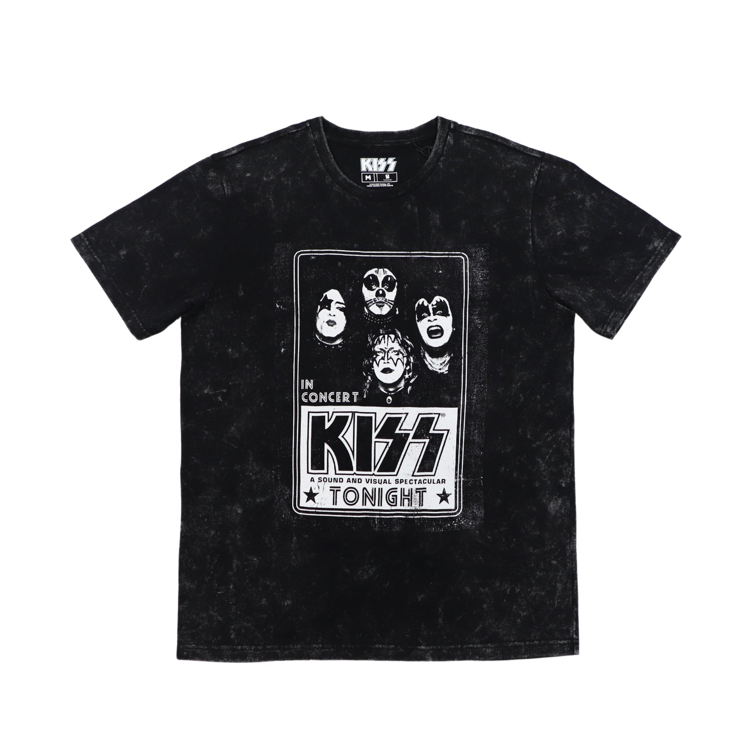 Polera Hombre In Concert Gris Oscuro Kiss