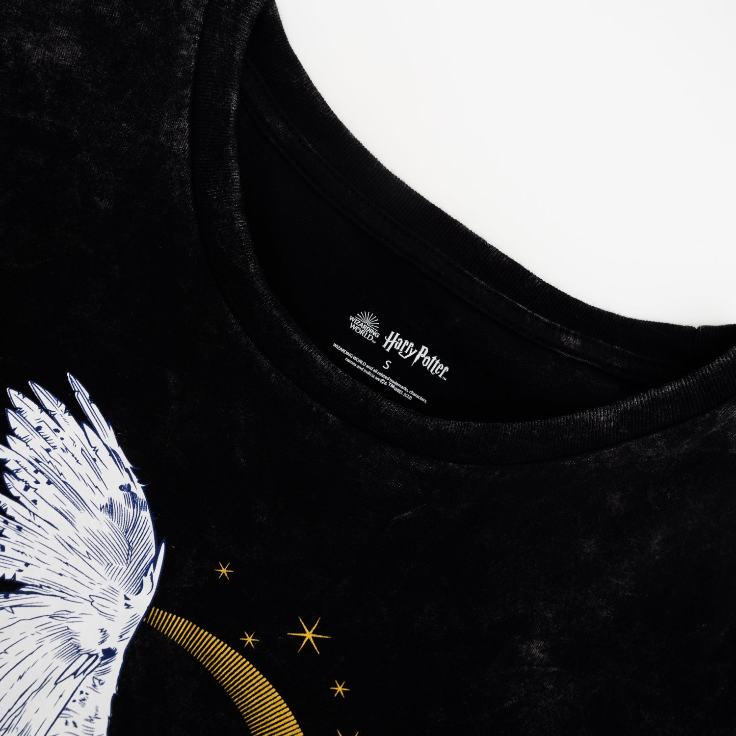Polera Mujer Escoba Gris Harry Potter