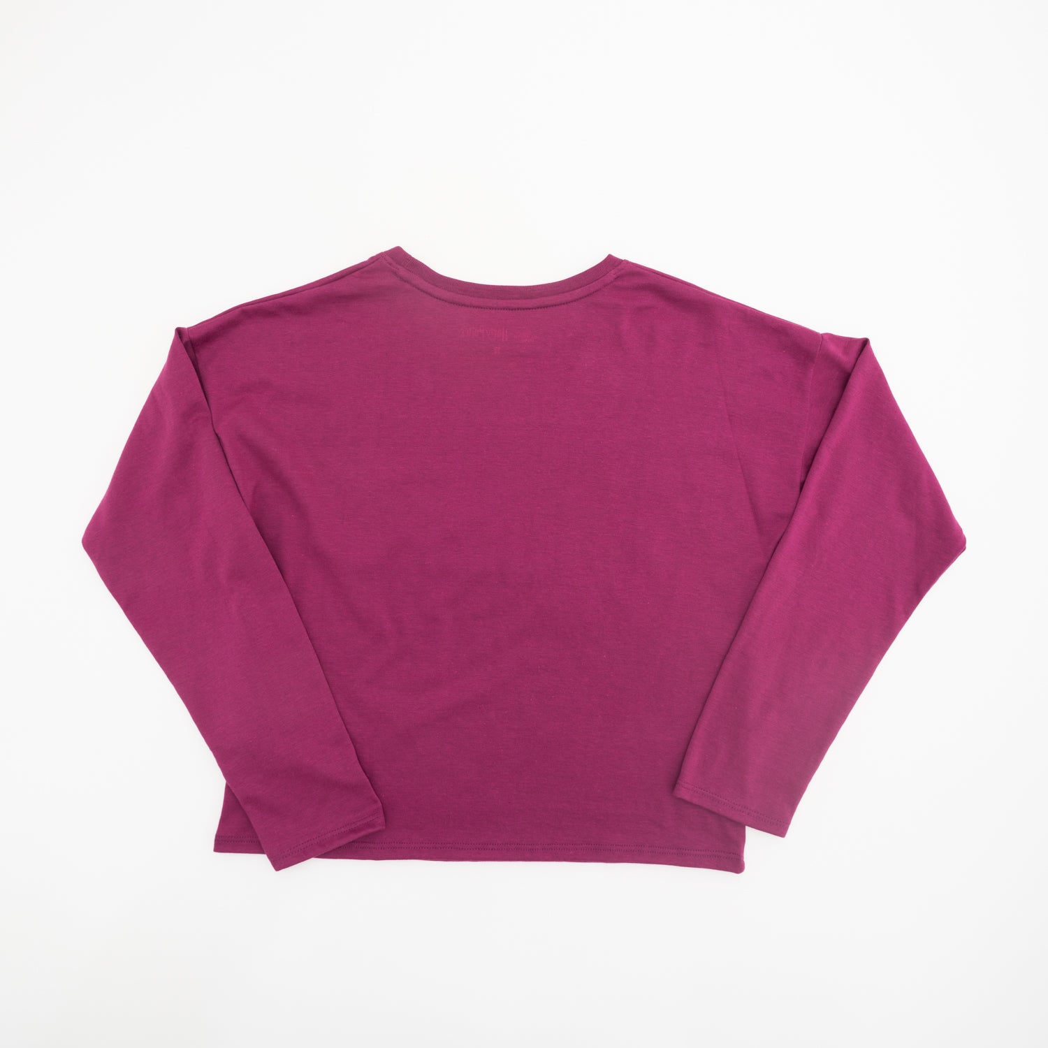 Polera Manga Larga Niña Lentes Morado Harry Potter