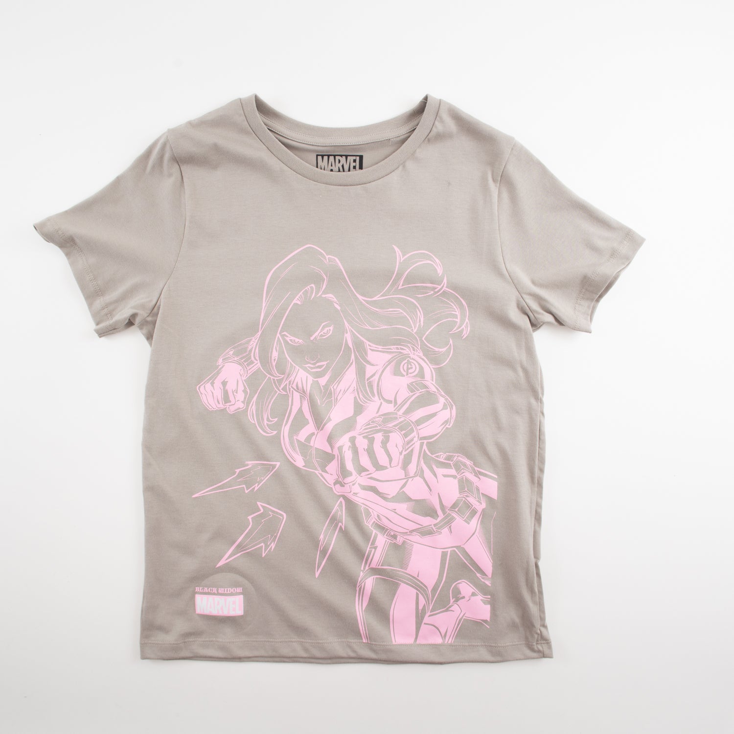 Polera Mujer Strong Gris Marvel