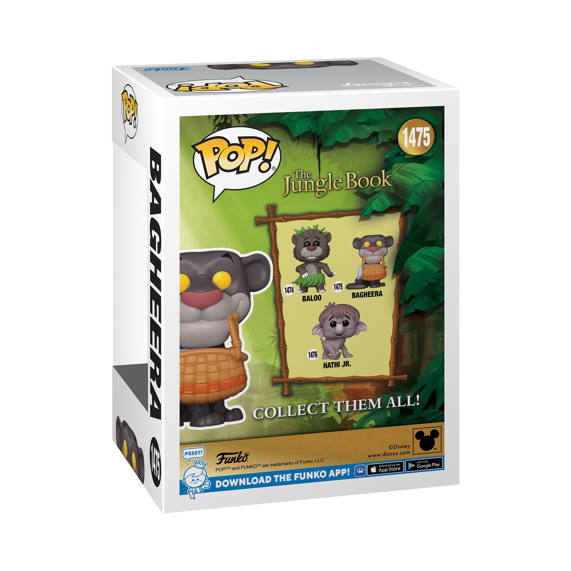 Funko Pop Bagheera El Libro De La Selva Disney - 1475