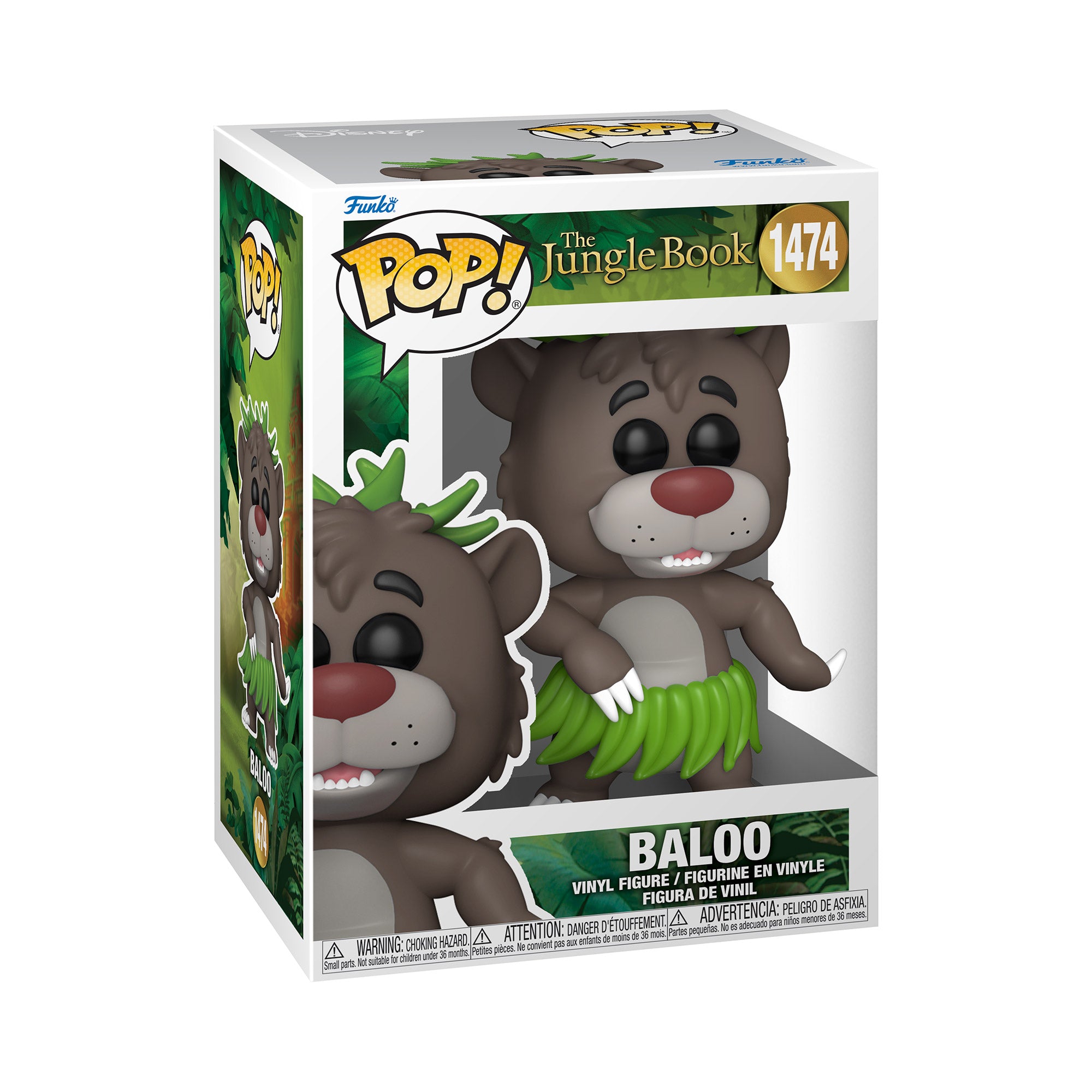 Funko Pop Baloo El Libro De La Selva Disney - 1474
