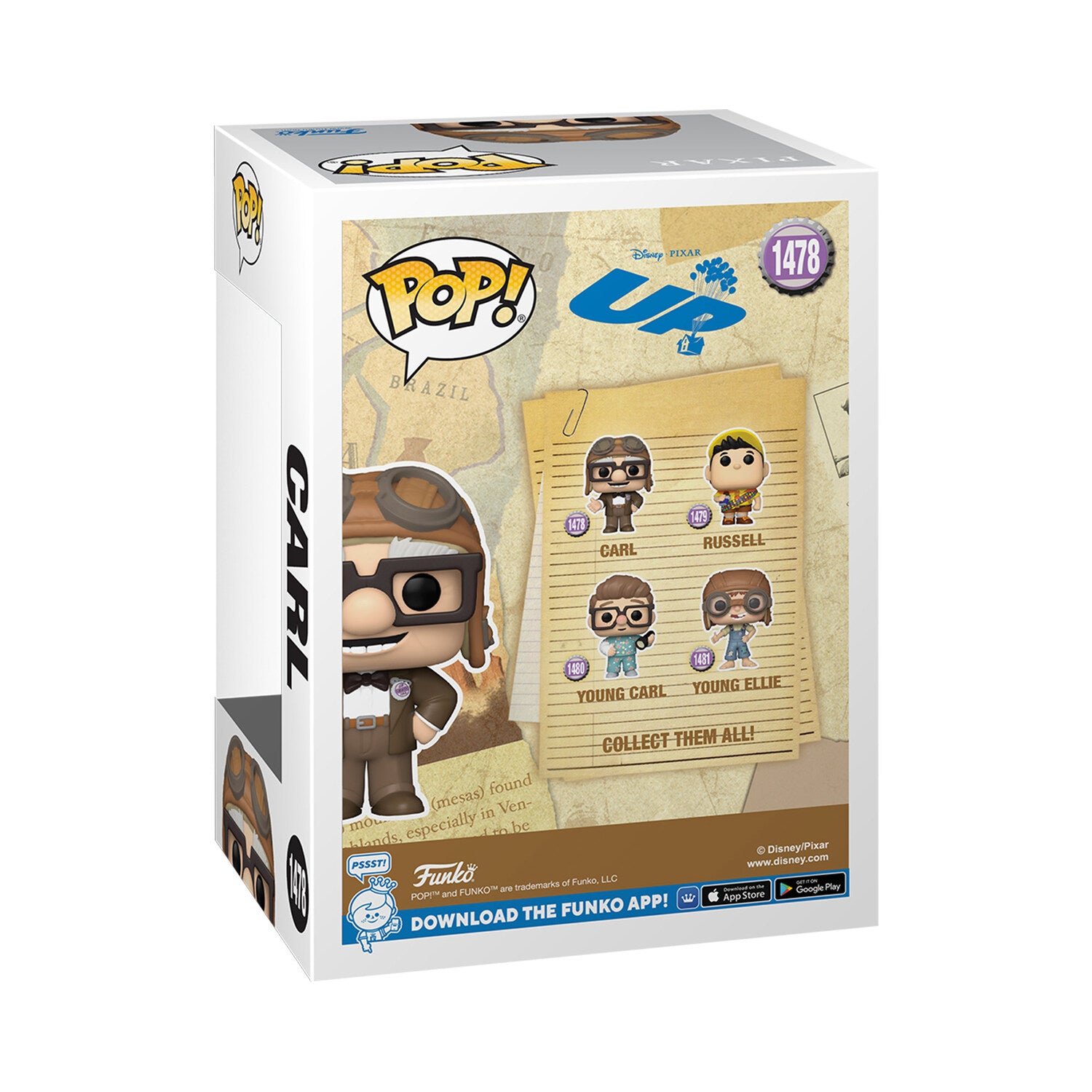 Funko Pop Carl Disney - 1478