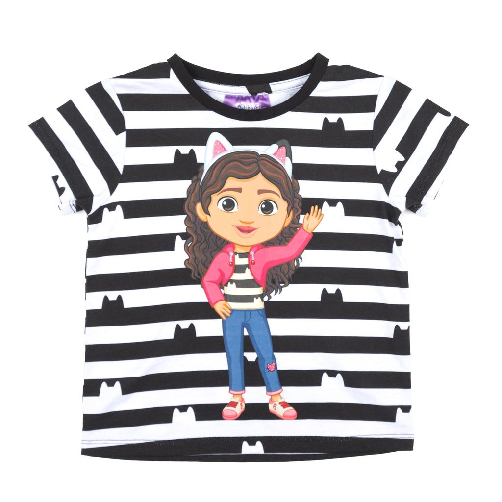 Polera Niña Cat Blanco Gabby Dollhouse