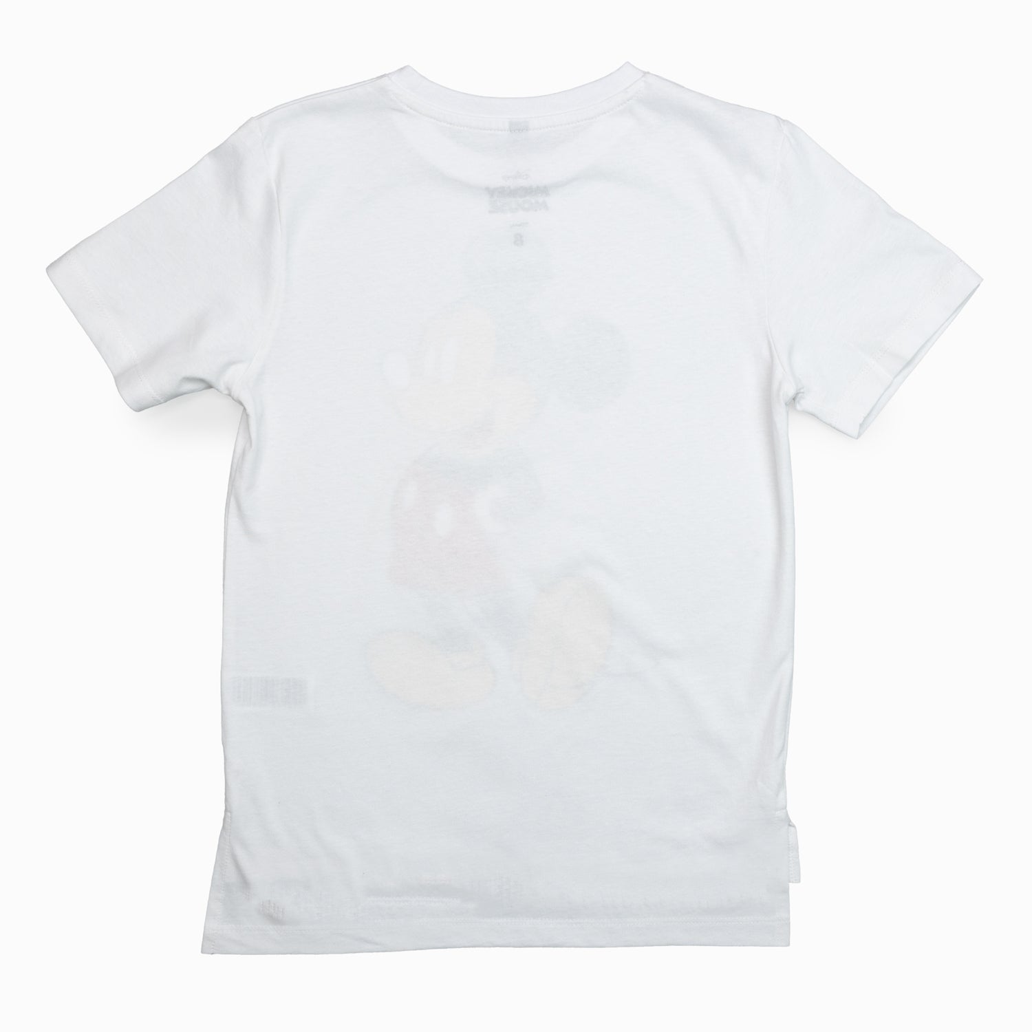 Polera Niño Mickey Clasico Blanco Disney