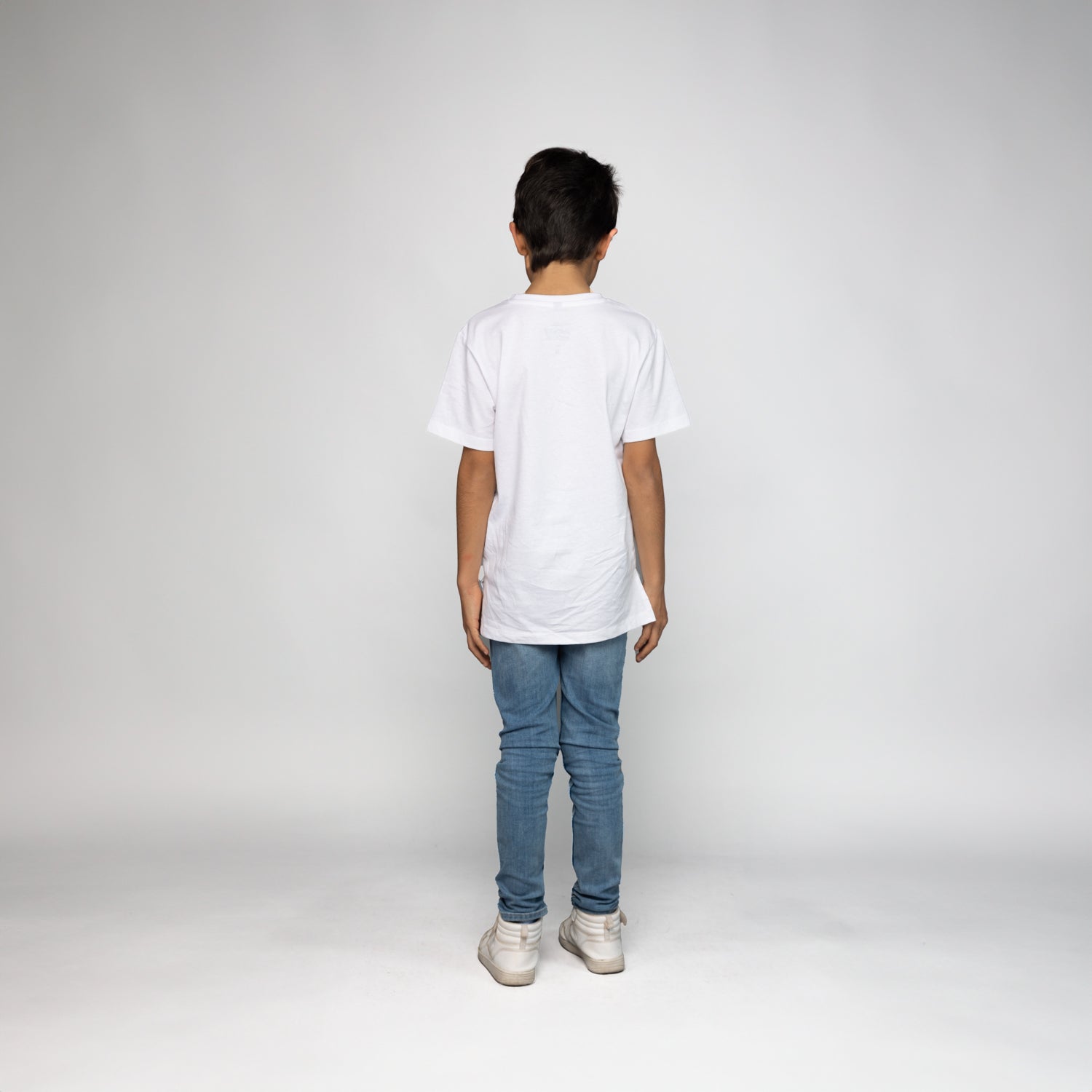 Polera Niño Mickey Clasico Blanco Disney