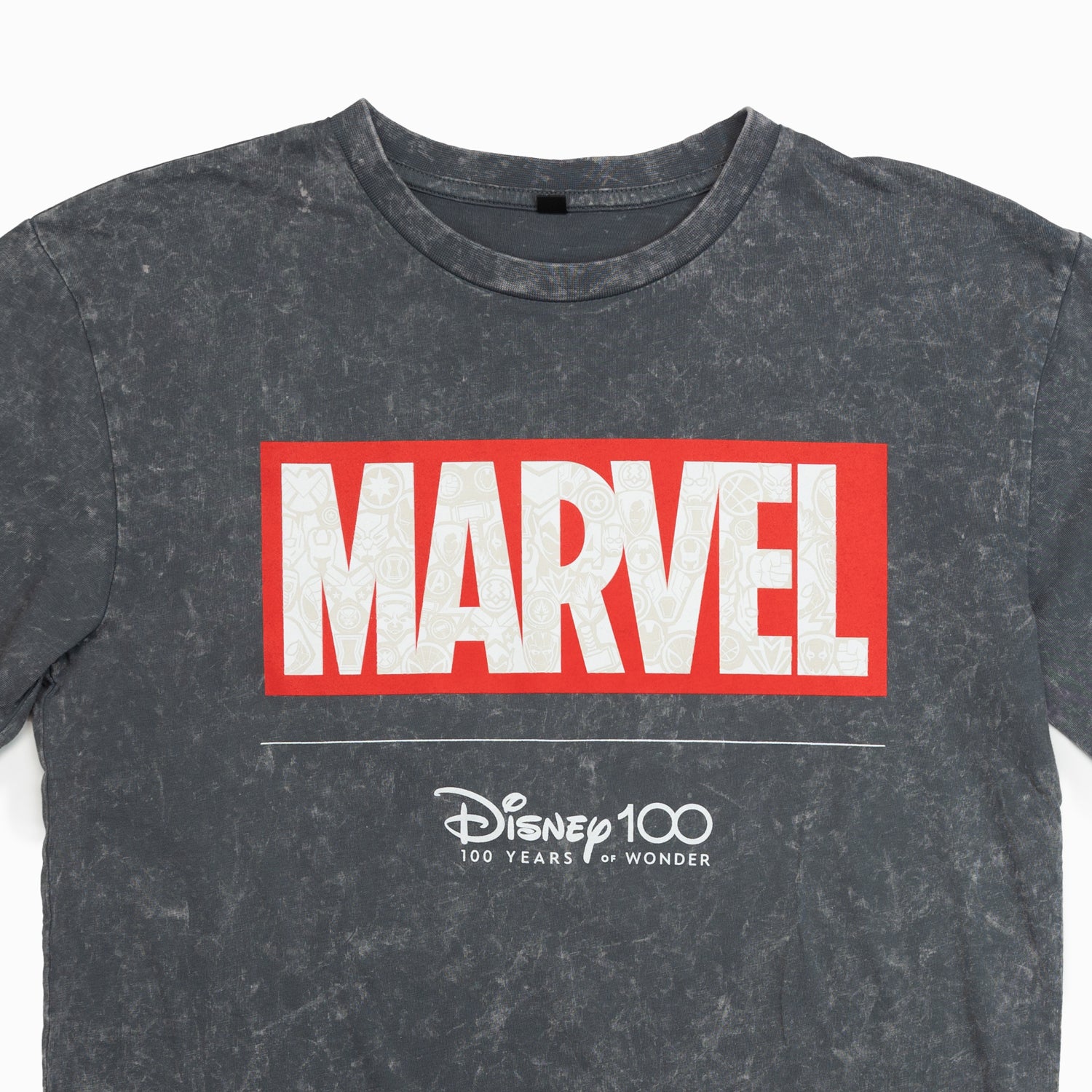 Polera Niño Marvel Logotipo Gris Marvel