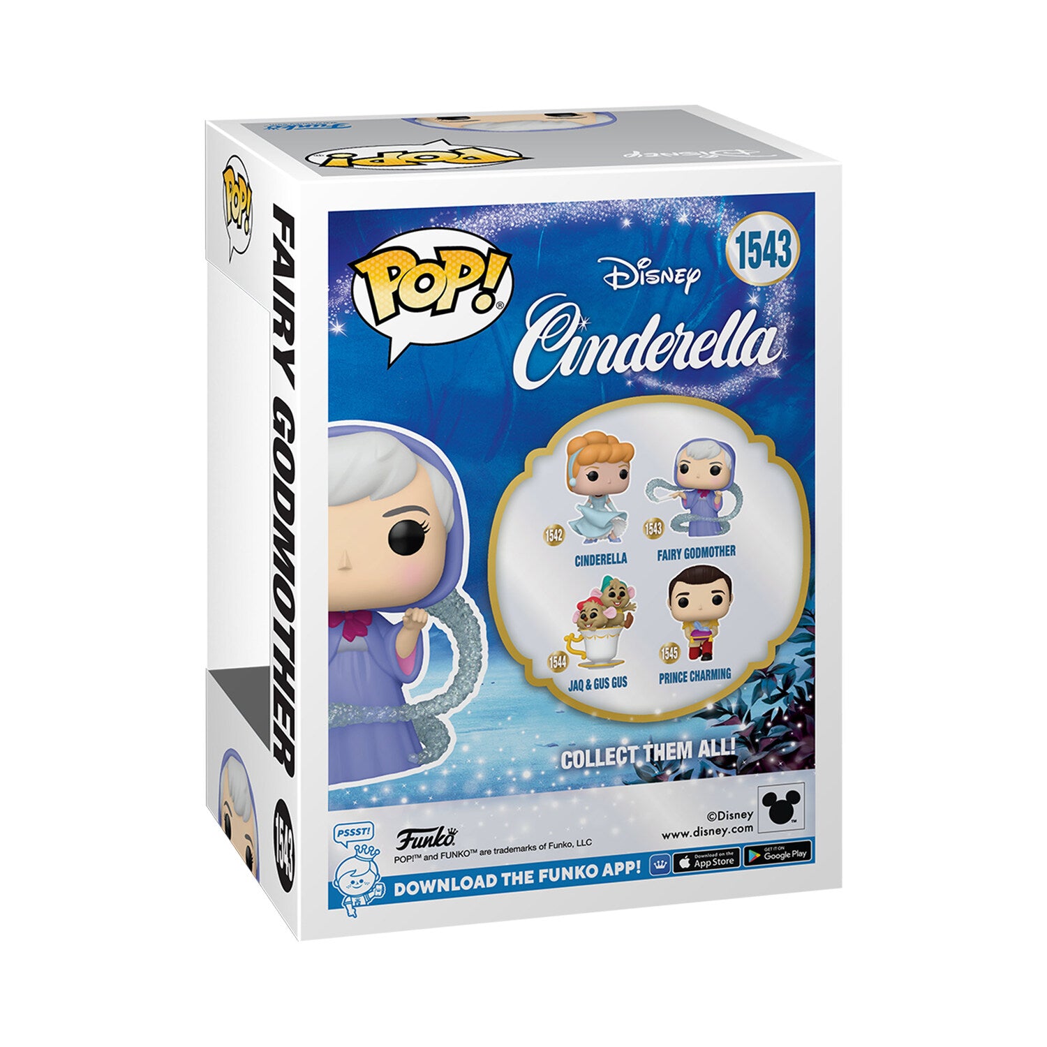 Funko Pop Cenicienta 75th Aniversario: Hada Madrina - 1543