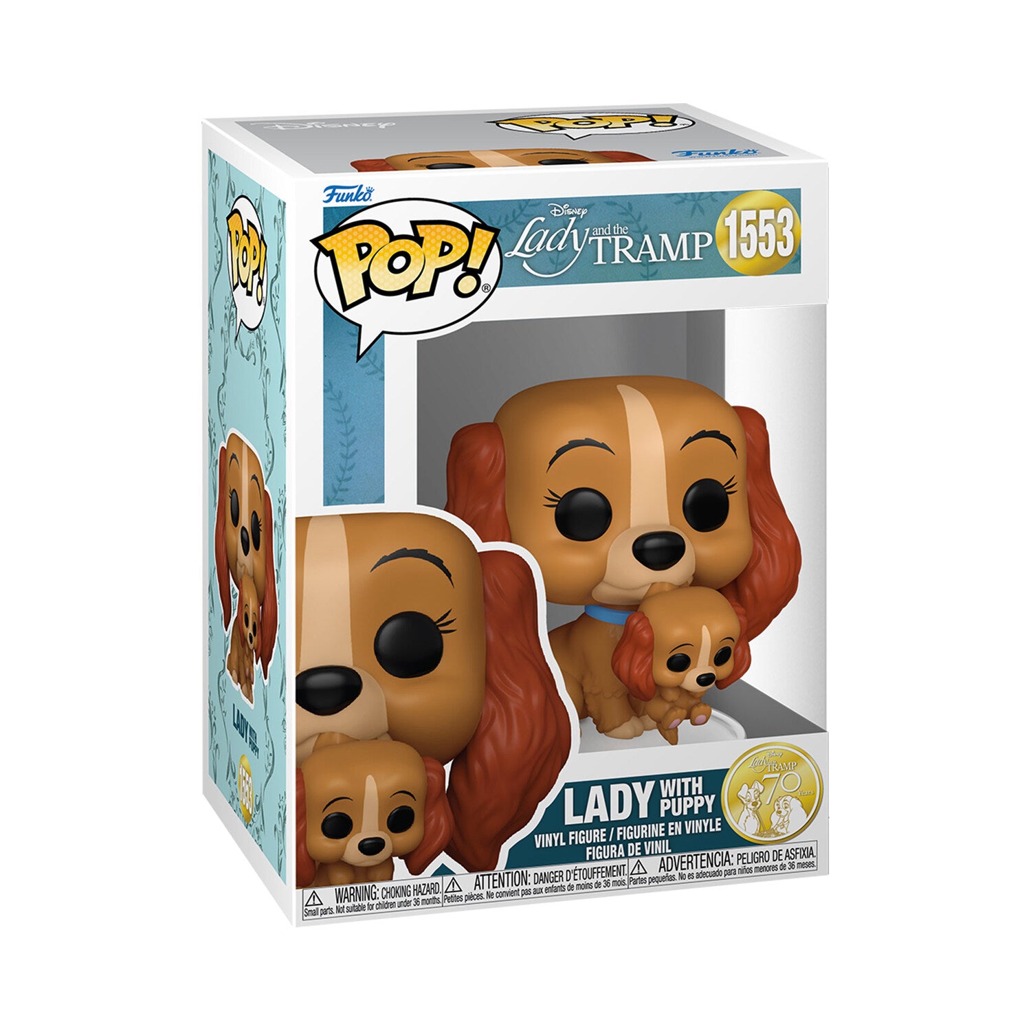Funko Pop Disney: Lady Con Cachorro - 1553