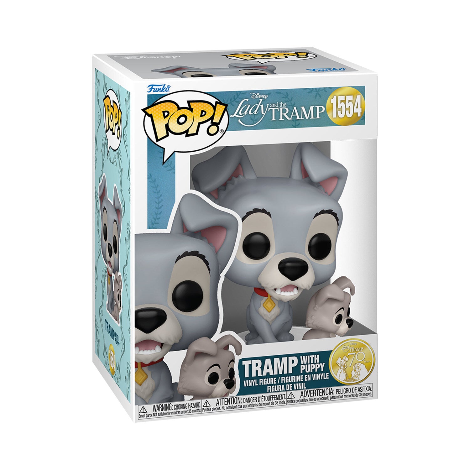 Funko Pop Disney: Vagabundo Con Cachorro - 1554
