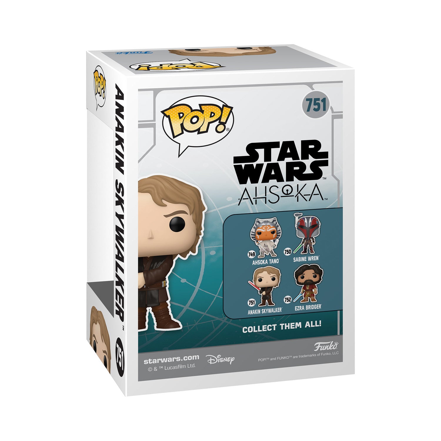 Funko Pop Anakin Skywalker Star Wars - 751