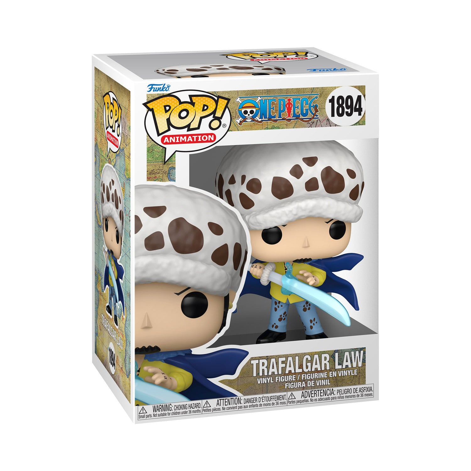 Funko Pop Trafalgar Law Con Blue Anesthesia One Piece - 1894