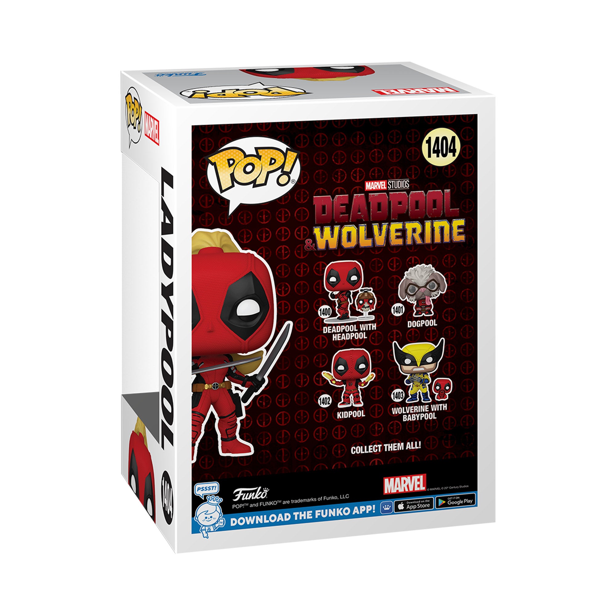 Funko Pop Deadpool Marvel S2- 1404