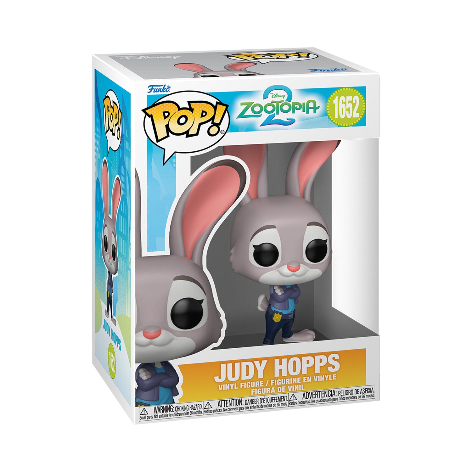 Funko Pop Judy Hopps Zootopia 2 Disney - 1652 - Funkos Pop Chile | The Brands Club cl