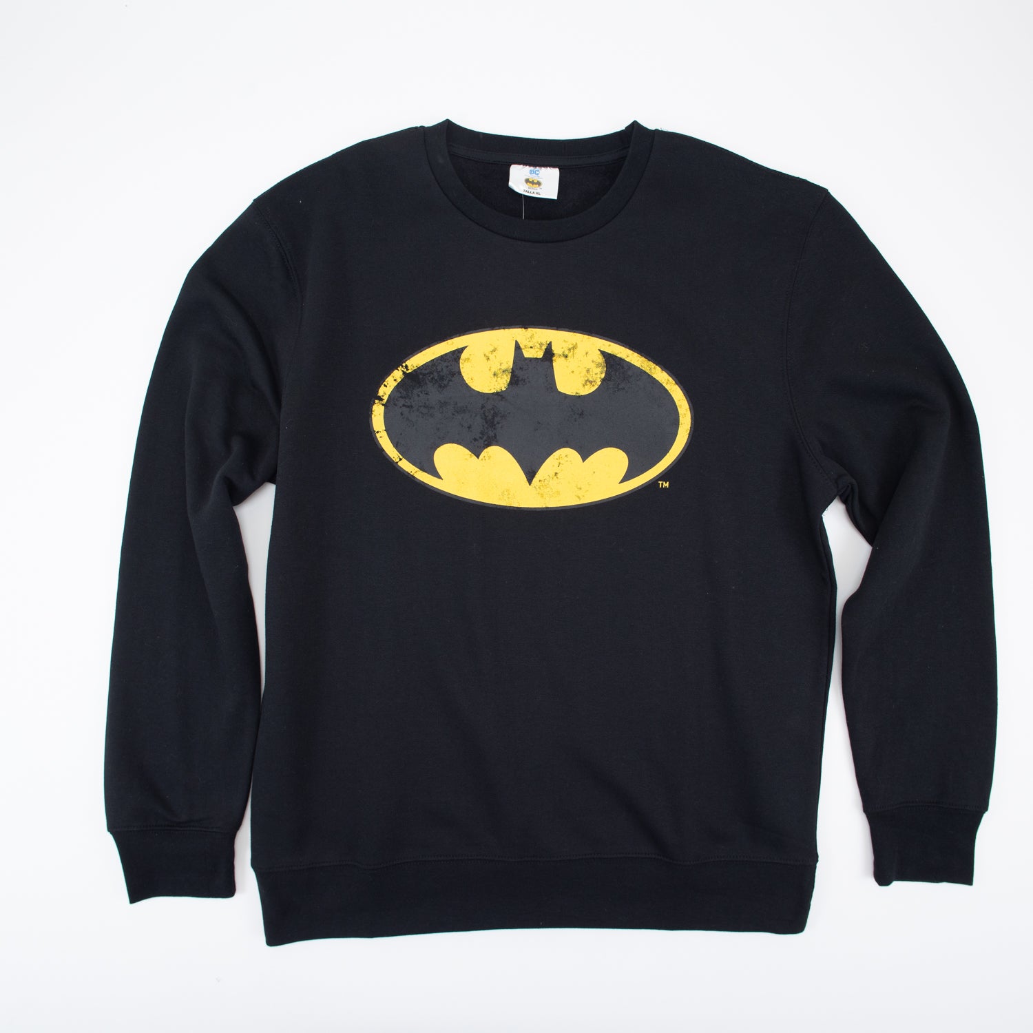Poleron Hombre Batman New Logo Negro DC Comics